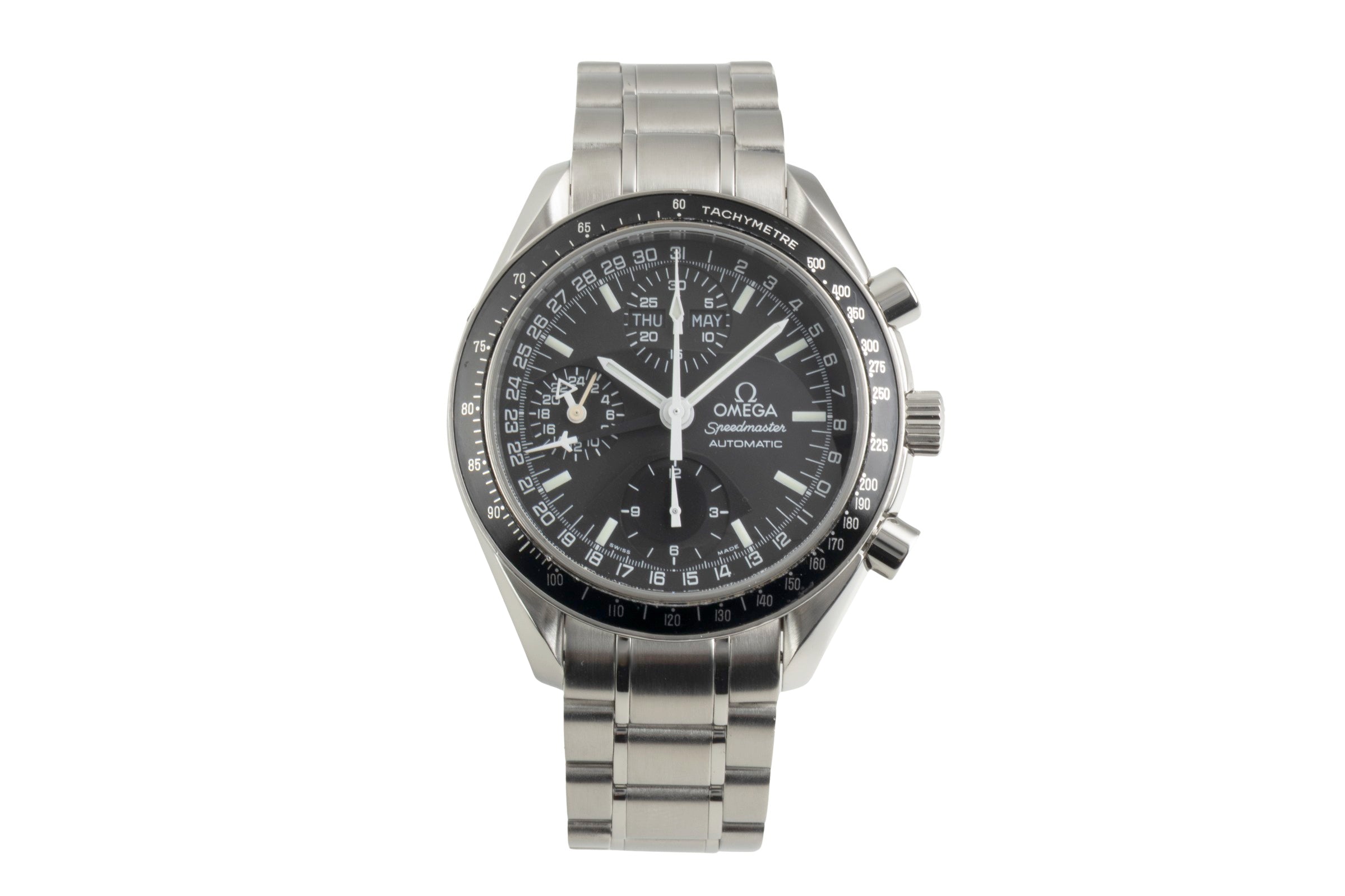 Omega Speedmaster chronograph steel automatic men's watch 3520.50.00  [2602293]