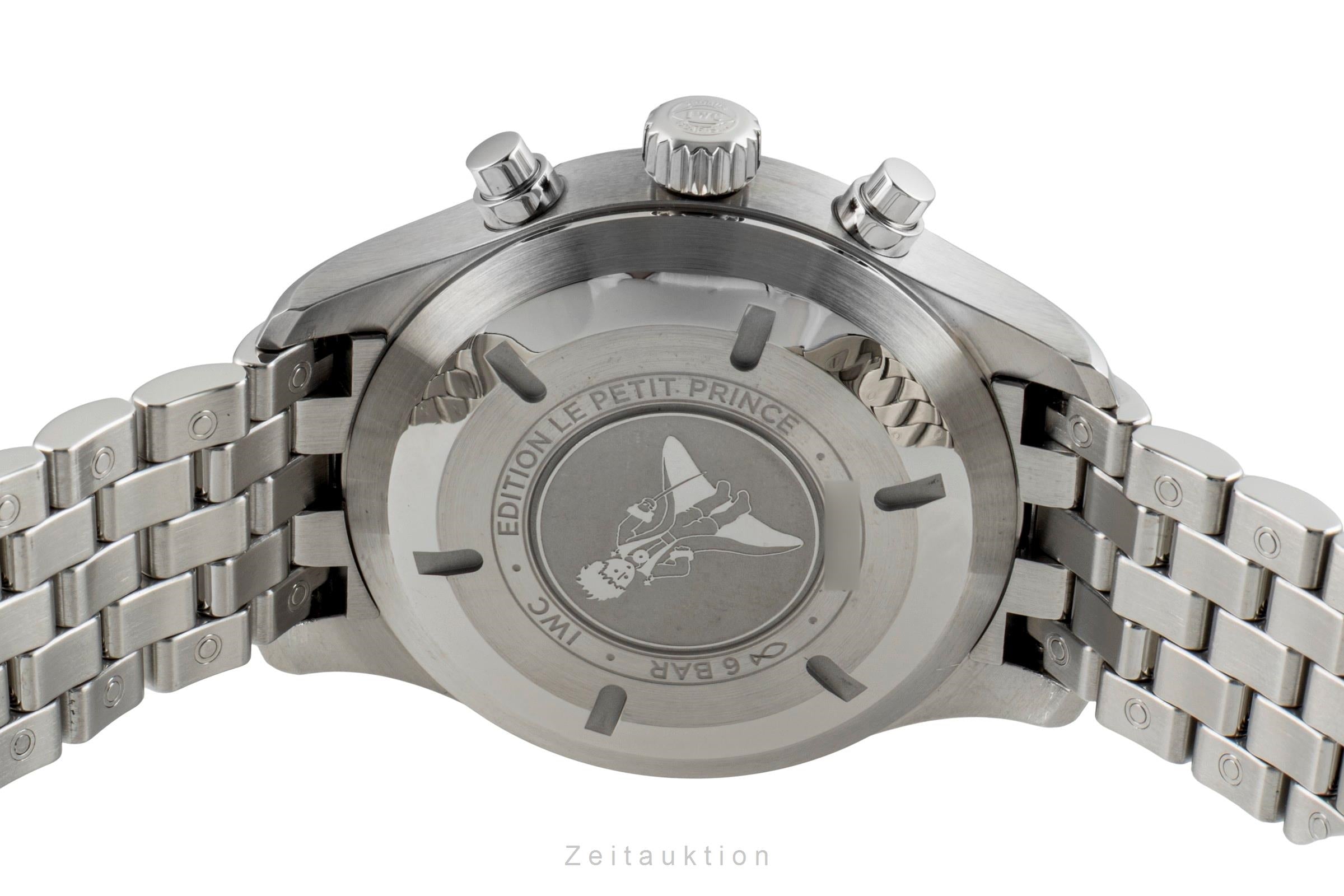 IWC Fliegerchronograph chronograph steel automatic men's watch IW377717 LP: 8800EUR  [2602294]