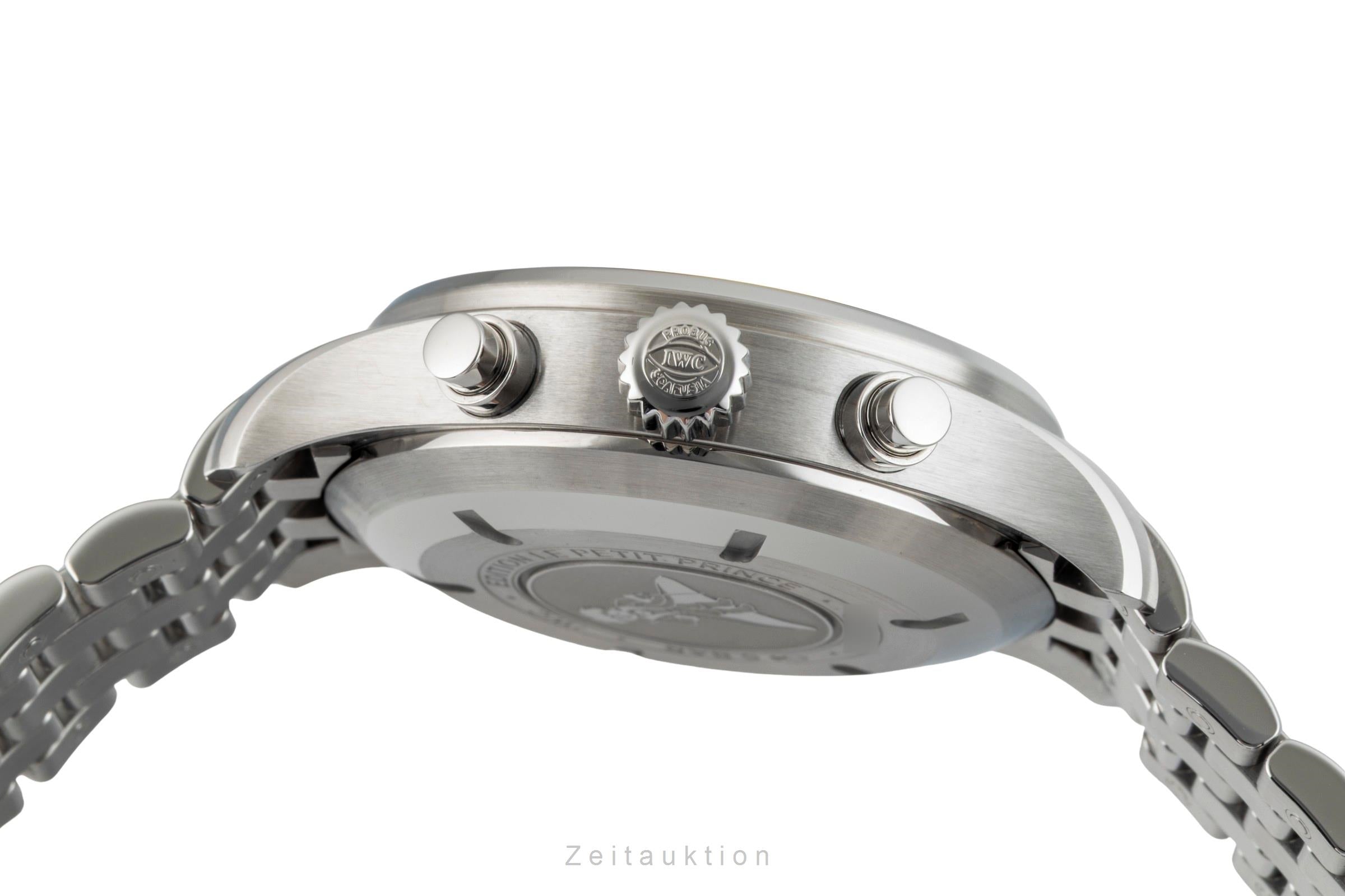 IWC Fliegerchronograph chronograph steel automatic men's watch IW377717 LP: 8800EUR  [2602294]