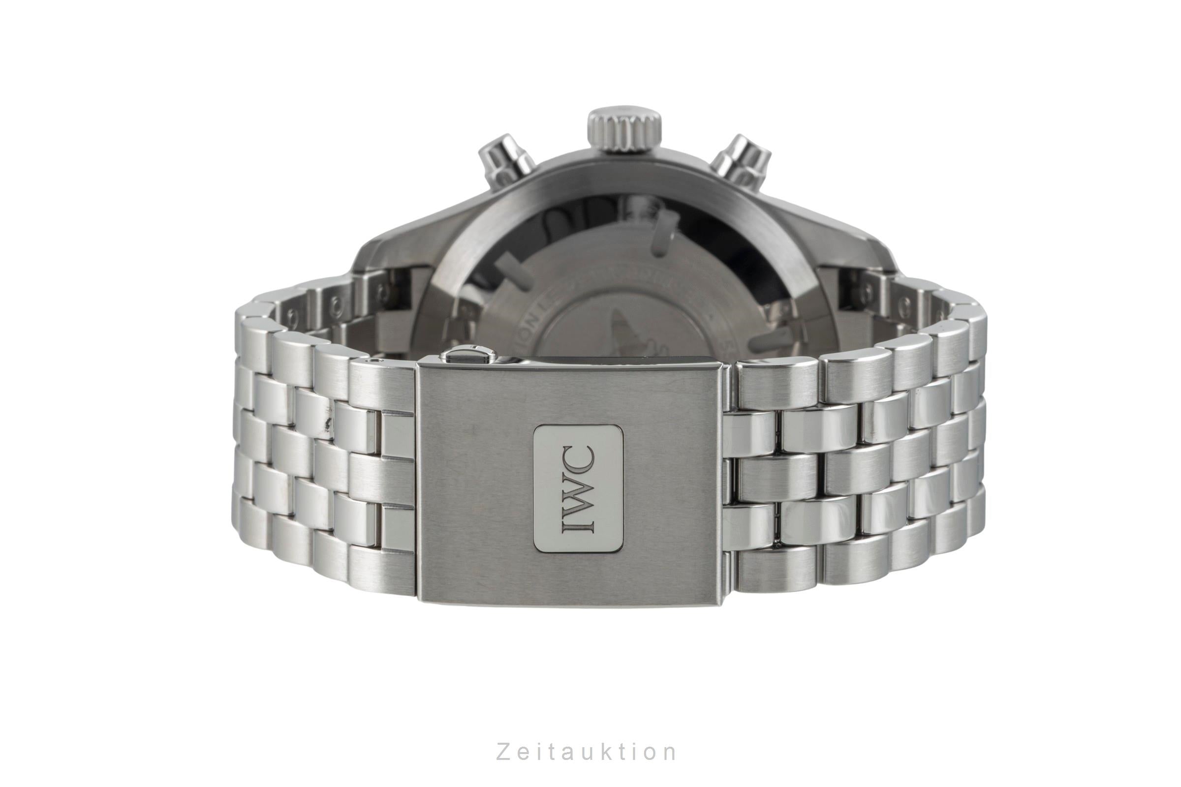 IWC Fliegerchronograph chronograph steel automatic men's watch IW377717 LP: 8800EUR  [2602294]