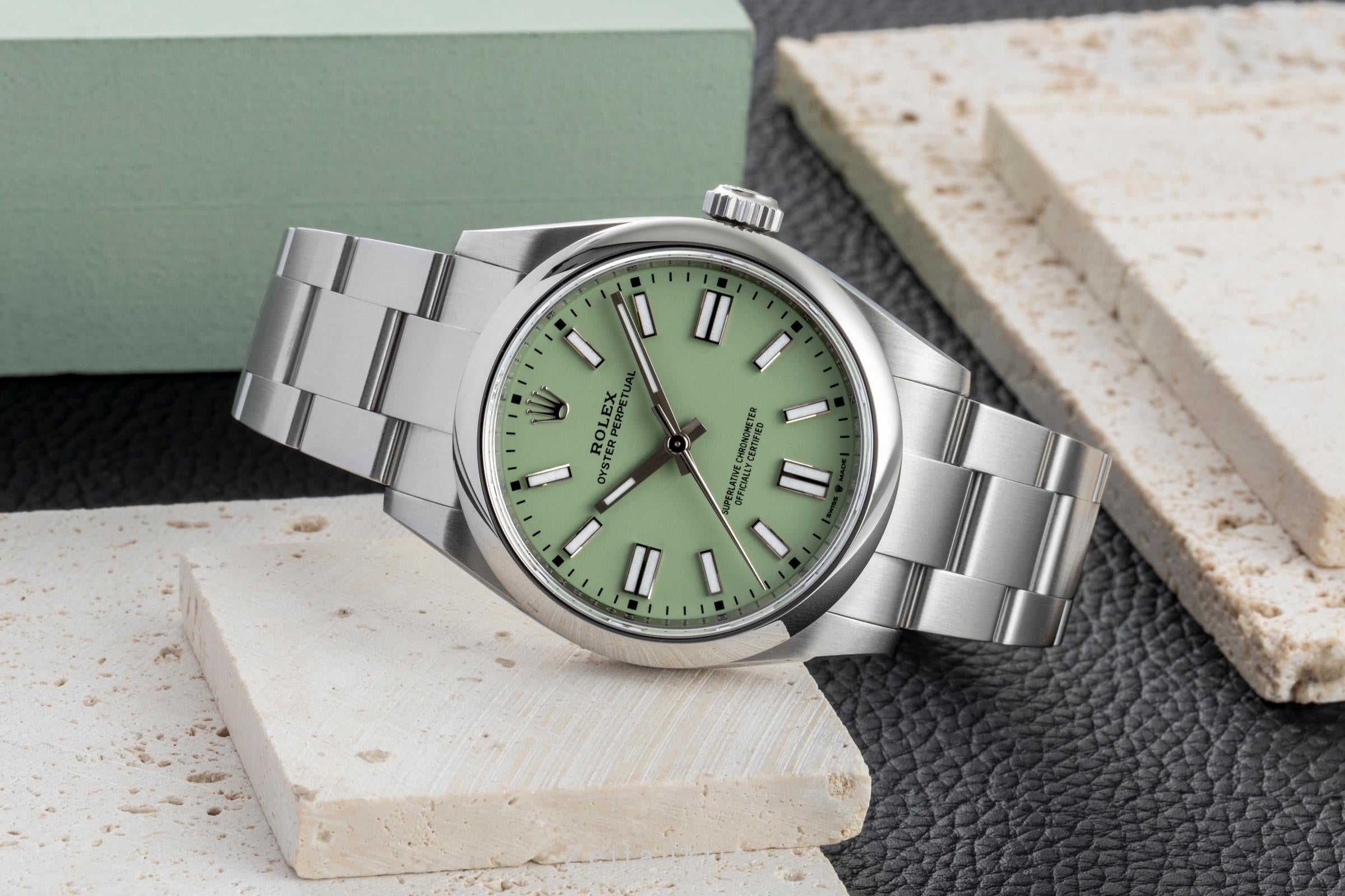 Rolex Oyster Perpetual acier automatique montre pour hommes 134300-0006  [2602296]