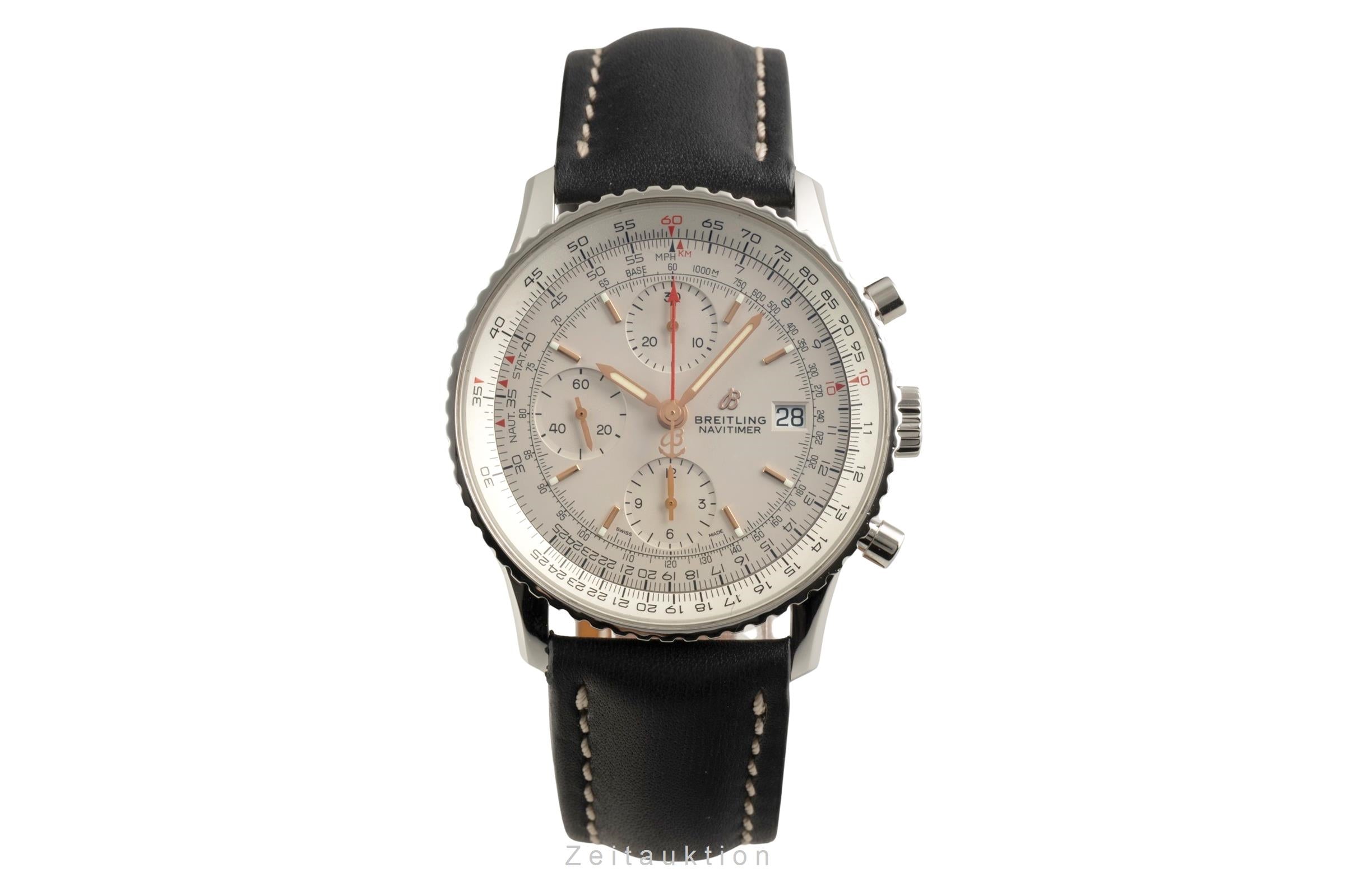 Breitling Navitimer cronografo acciaio automatismo orologio da uomo A13324  [2602297]