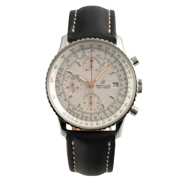 Breitling Navitimer cronografo acciaio automatismo orologio da uomo A13324  [2602297]