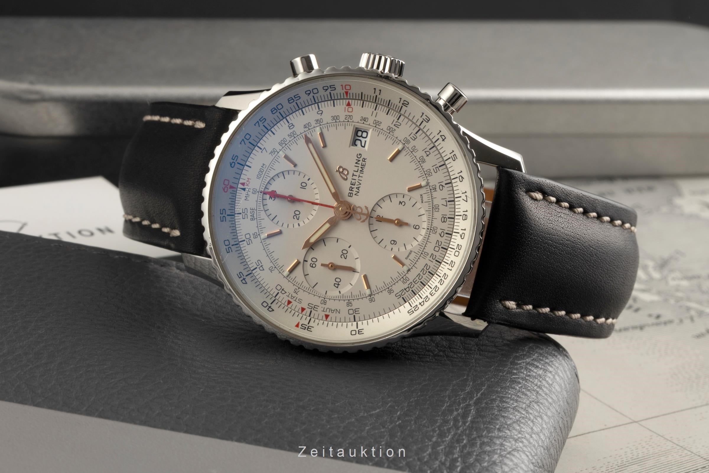 Breitling Navitimer cronografo acciaio automatismo orologio da uomo A13324  [2602297]