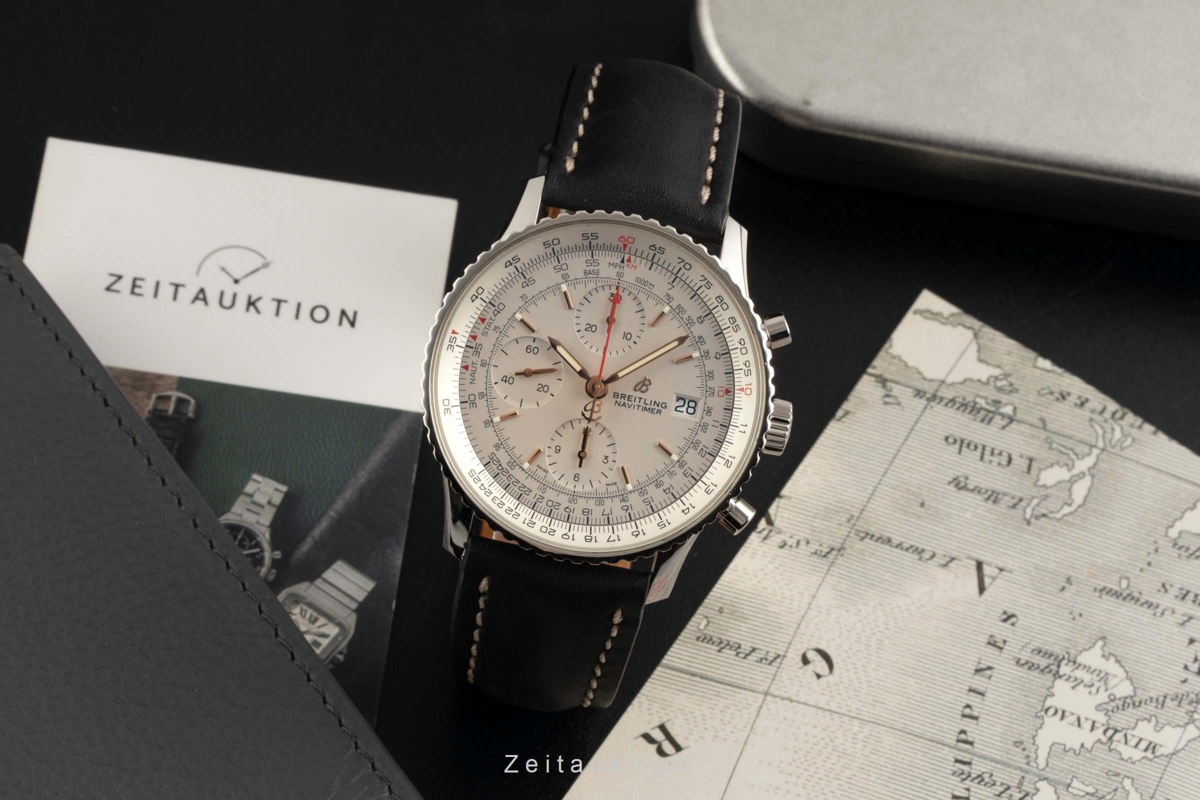 Breitling Navitimer cronografo acciaio automatismo orologio da uomo A13324  [2602297]