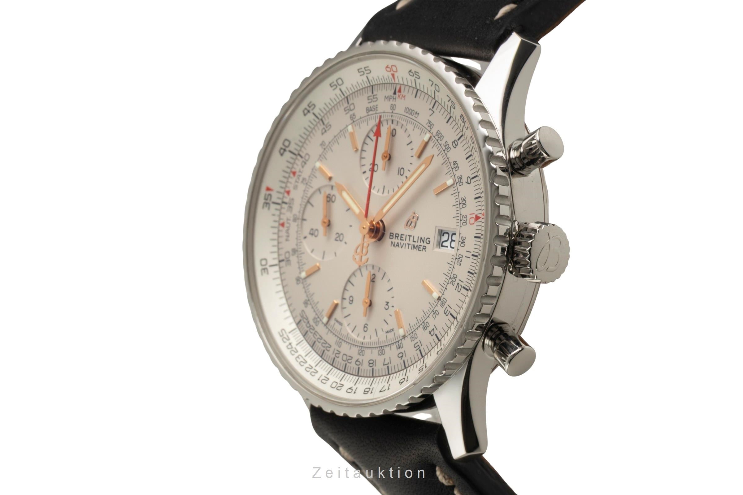 Breitling Navitimer cronografo acciaio automatismo orologio da uomo A13324  [2602297]
