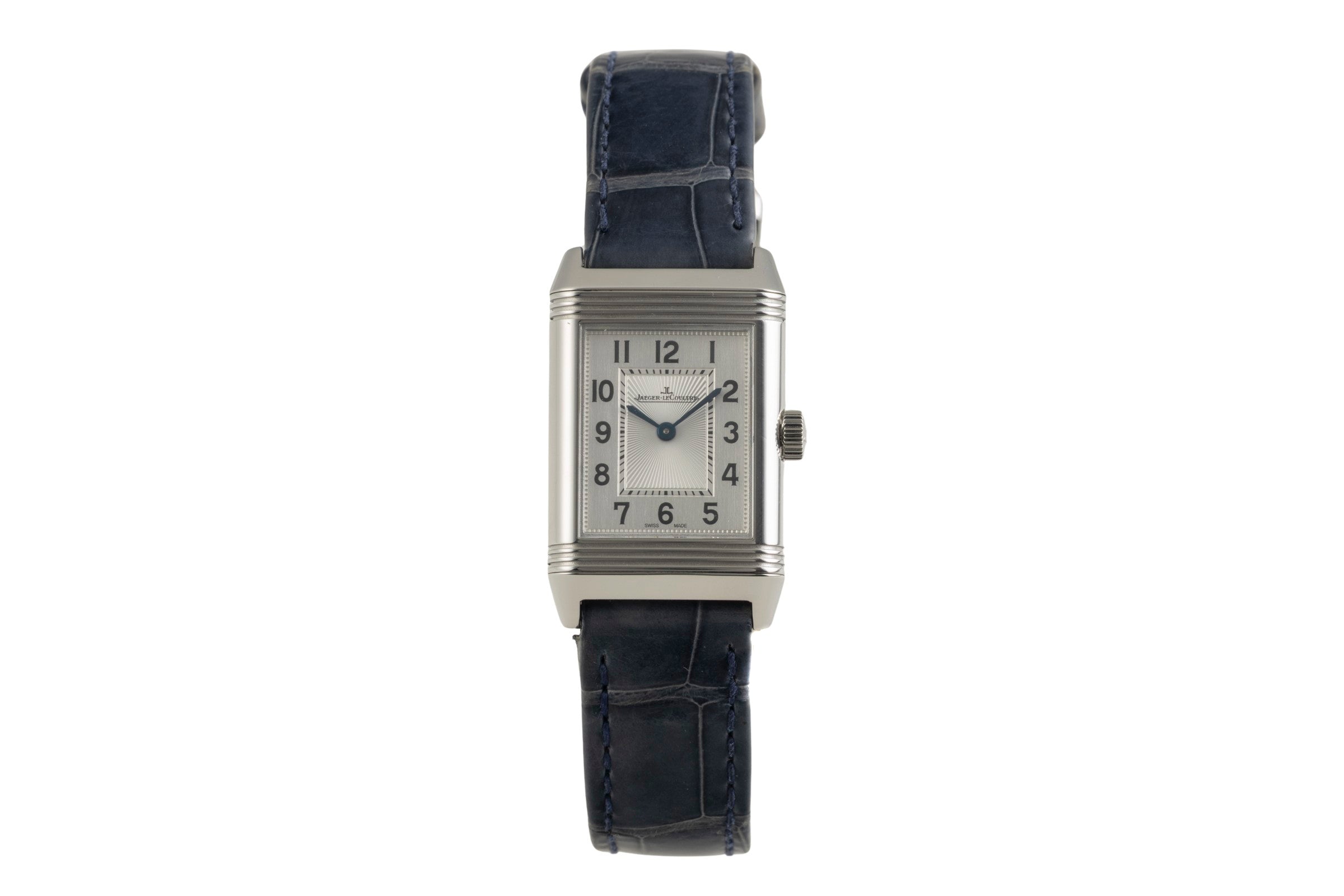 Jaeger LeCoultre Reverso acero cuerda manual reloj para caballeros Q2668432  , 211.8.44  [2602298]