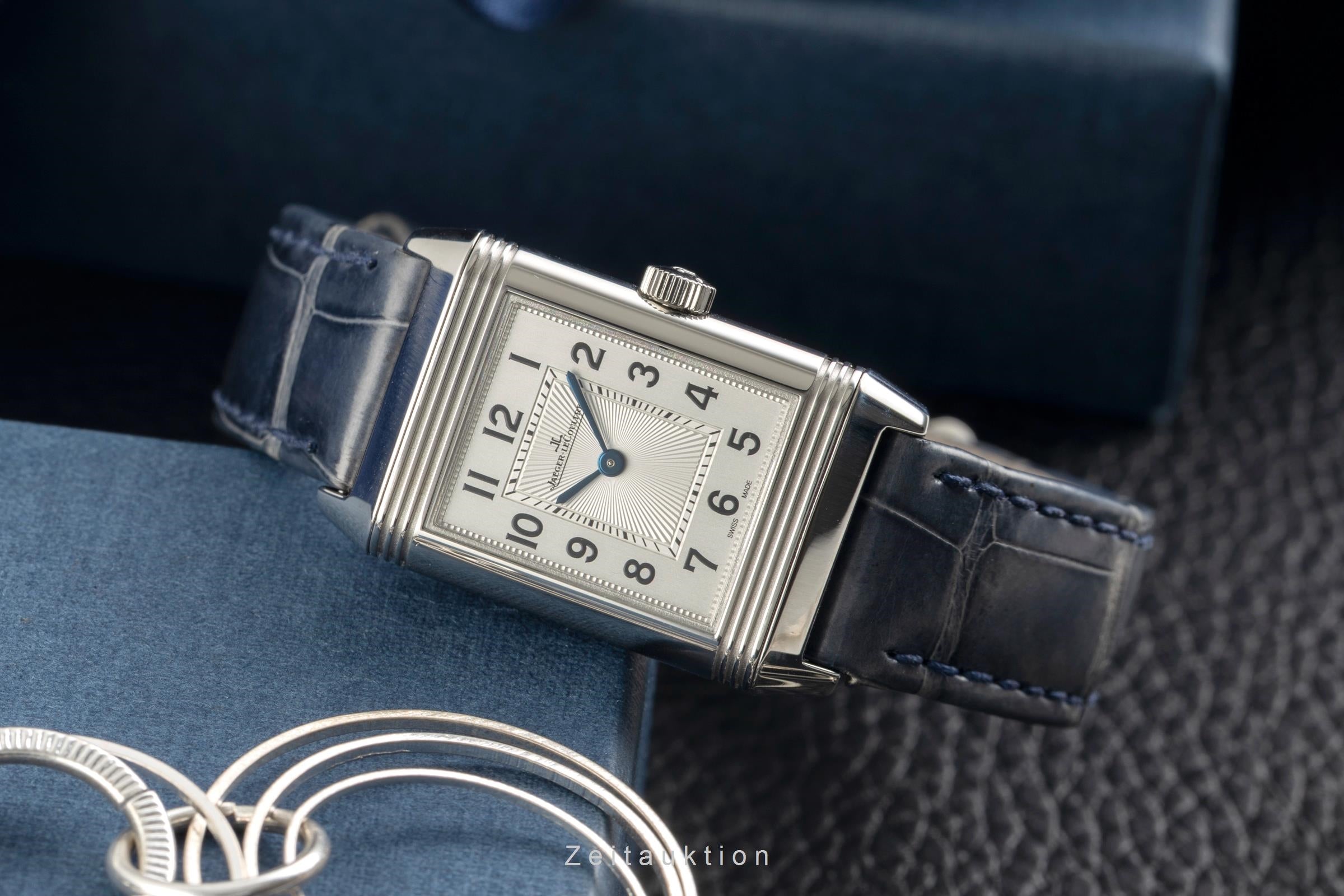 Jaeger LeCoultre Reverso steel manual winding men's watch Q2668432  , 211.8.44  [2602298]