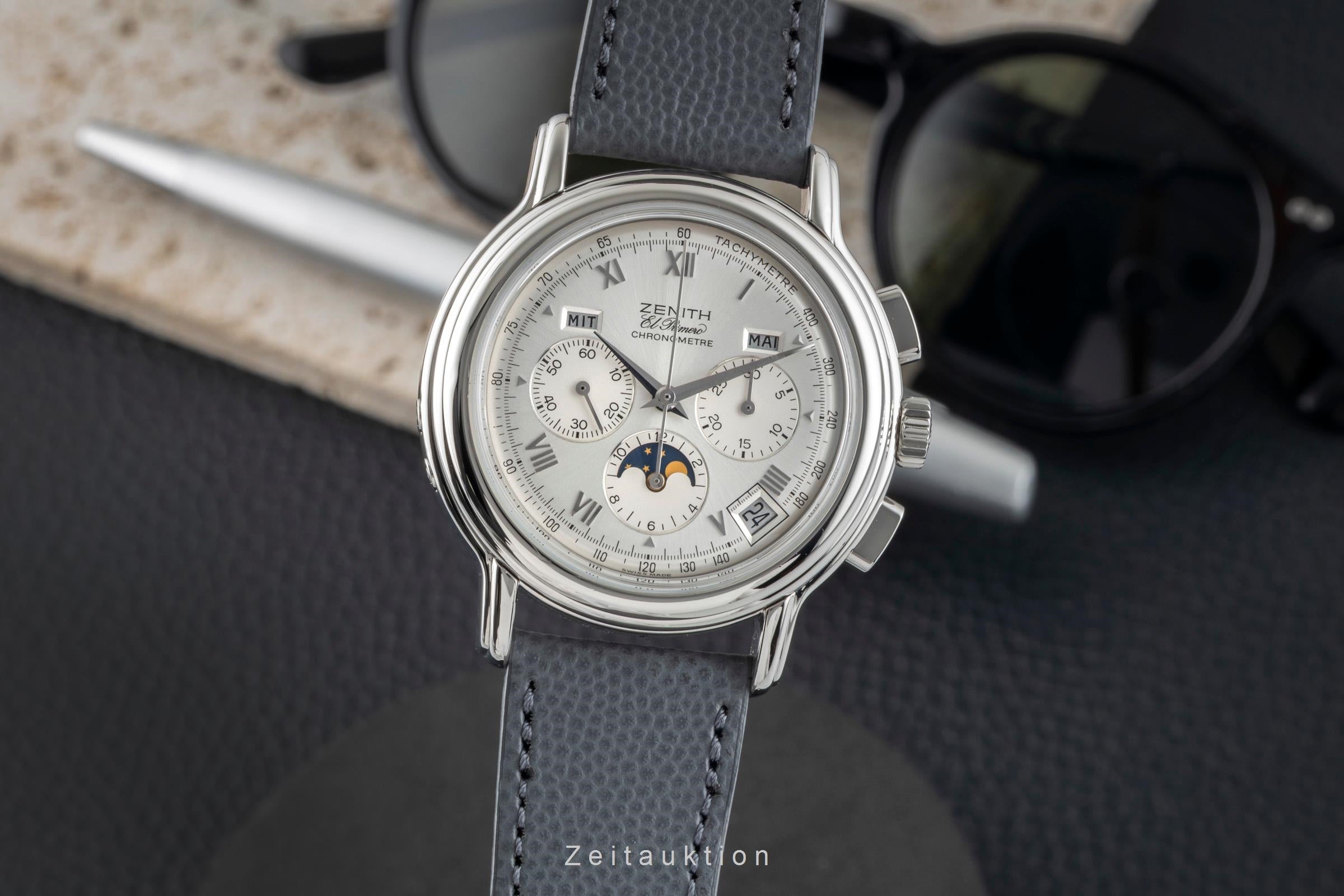 Zenith Chronomaster chronograph steel automatic men's watch 01.0240.400  [2602300]