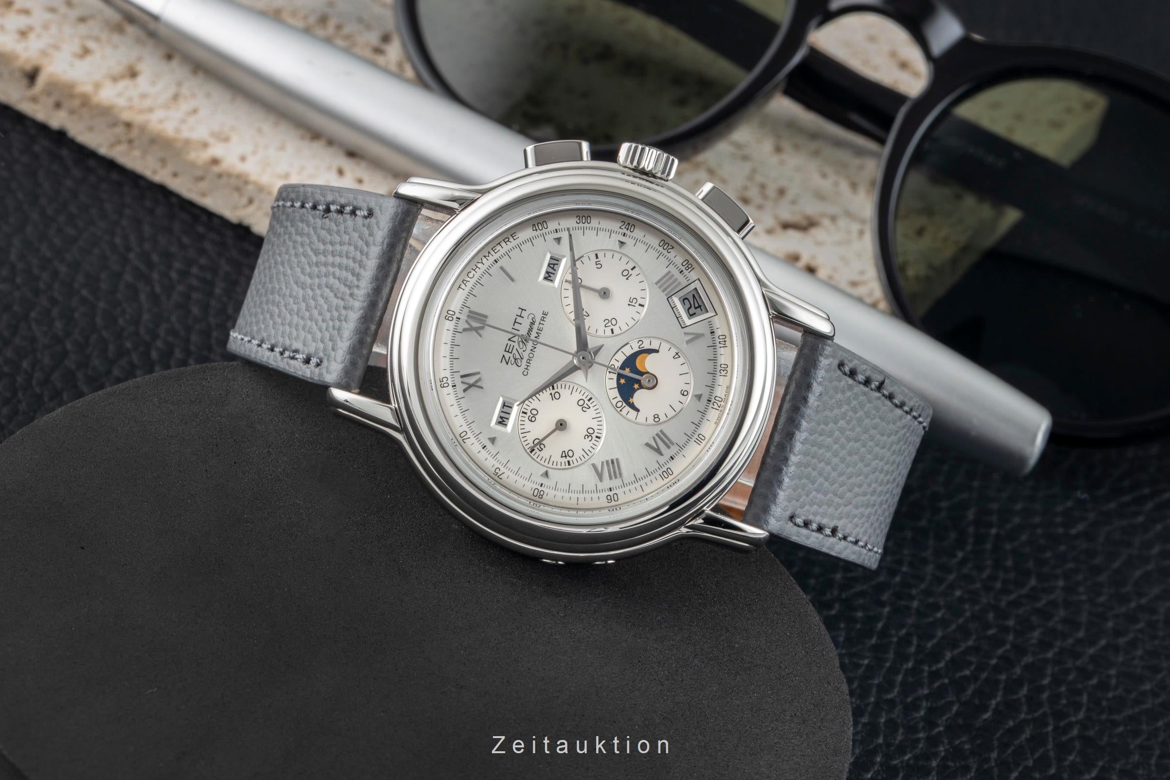 Zenith Chronomaster chronograph steel automatic men's watch 01.0240.400  [2602300]
