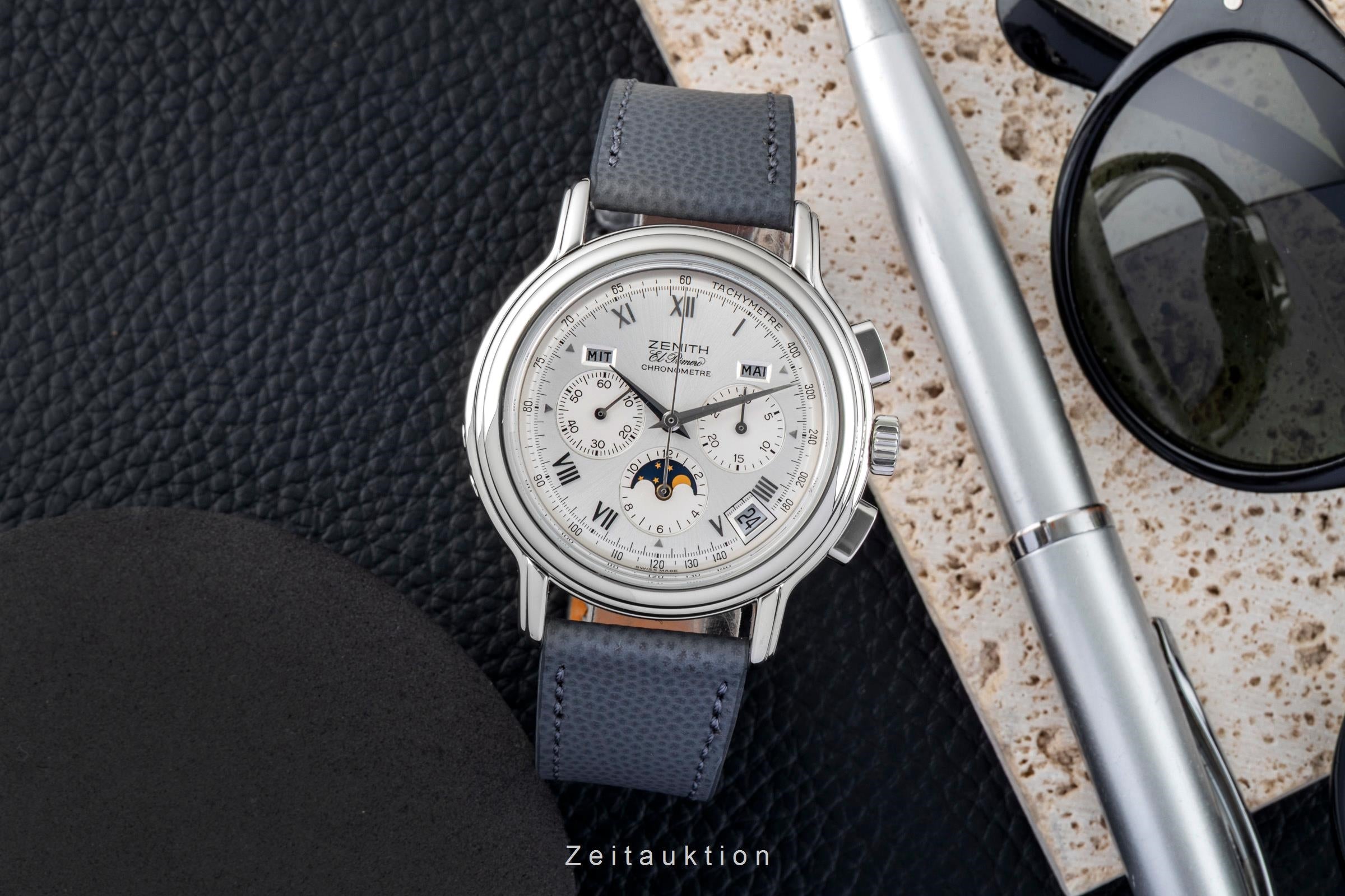 Zenith Chronomaster chronograph steel automatic men's watch 01.0240.400  [2602300]