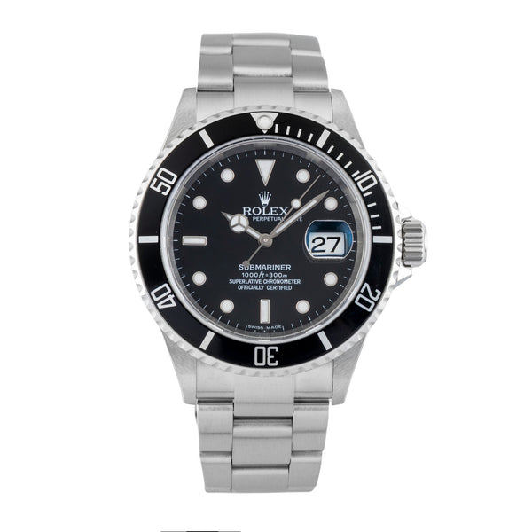 Rolex Submariner acero automático reloj para caballeros 16610T  [2602302]
