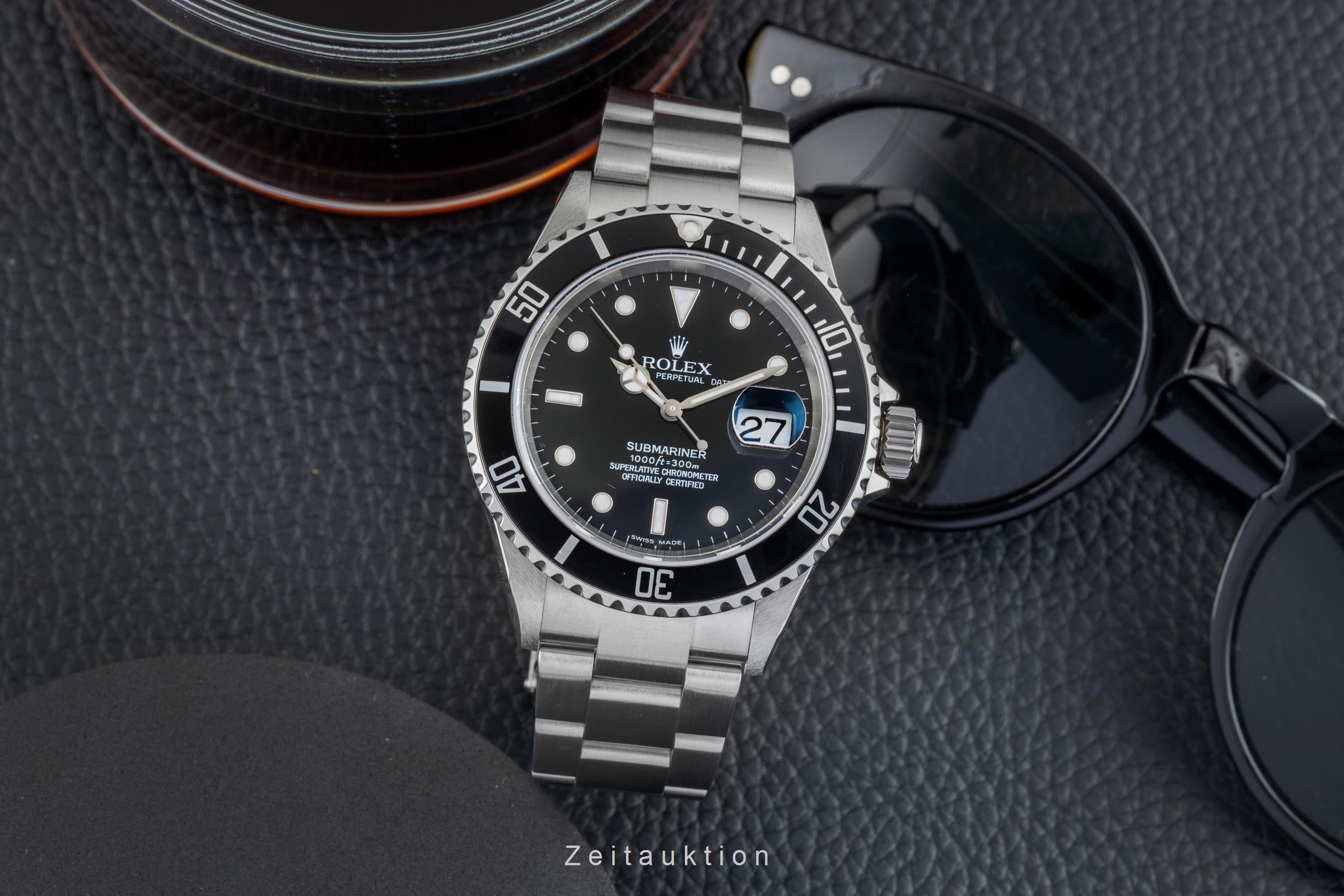 Rolex Submariner acero automático reloj para caballeros 16610T  [2602302]