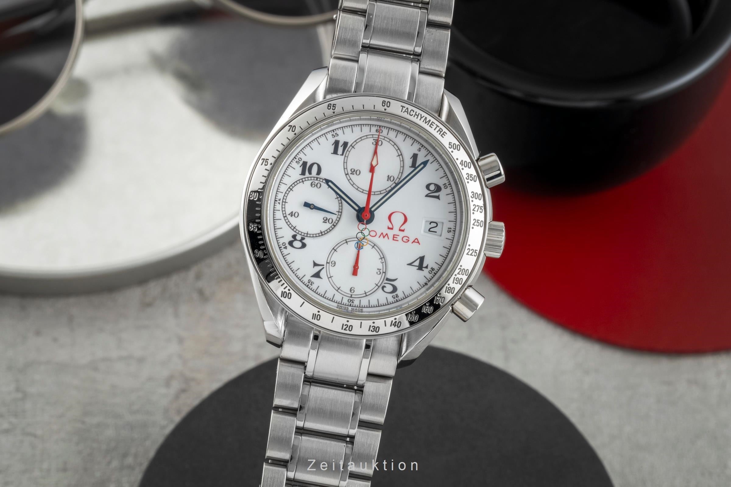 Omega Speedmaster chronograph steel automatic men's watch 3516.20.00  [2602303]
