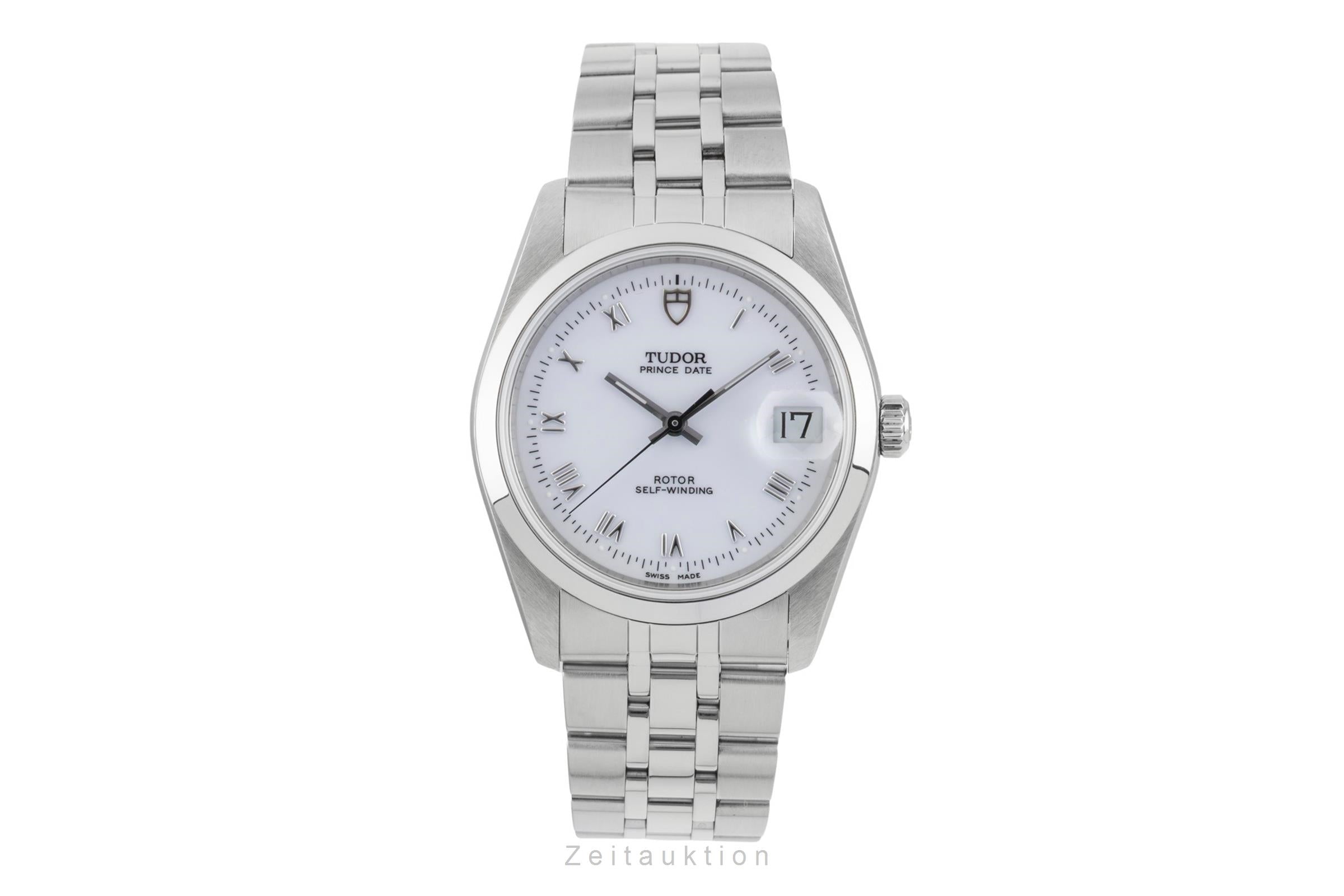 Tudor Prince Date acciaio automatismo orologio da uomo 74000N  [2602304]
