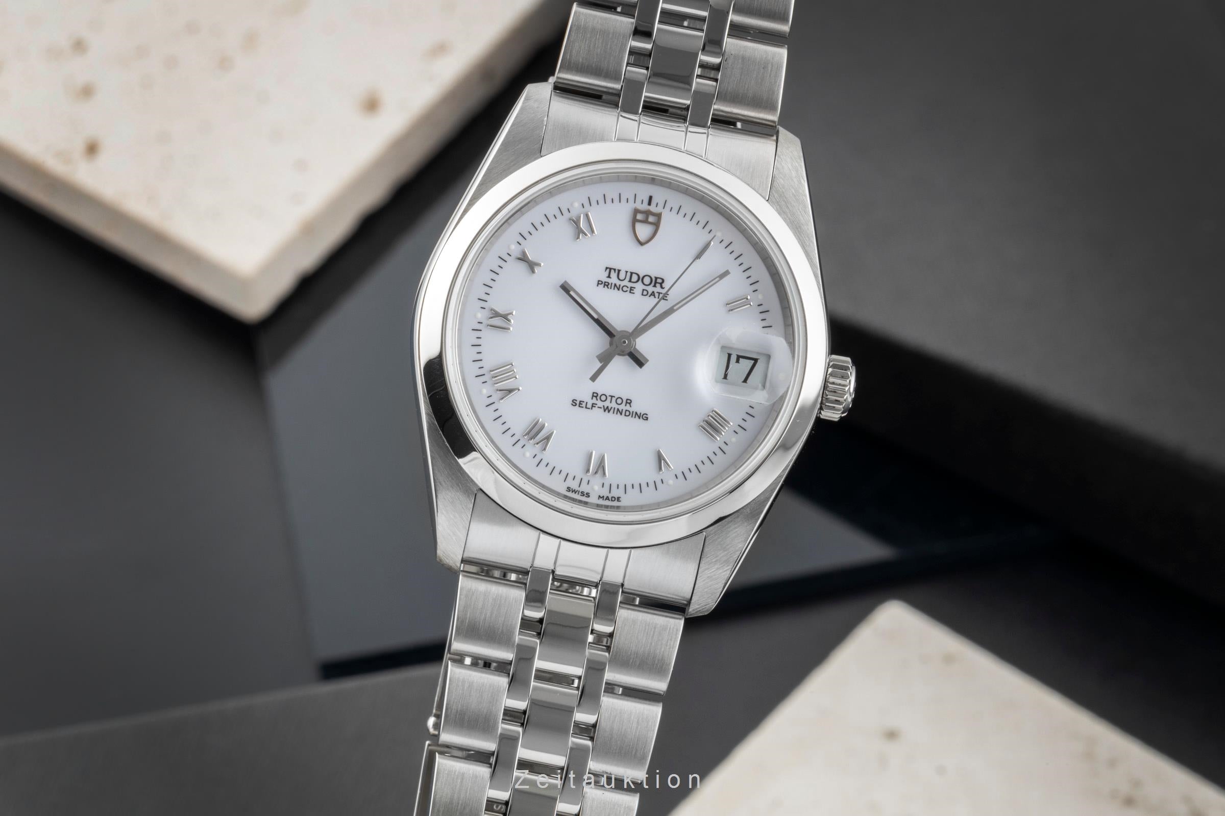 Tudor Prince Date acciaio automatismo orologio da uomo 74000N  [2602304]