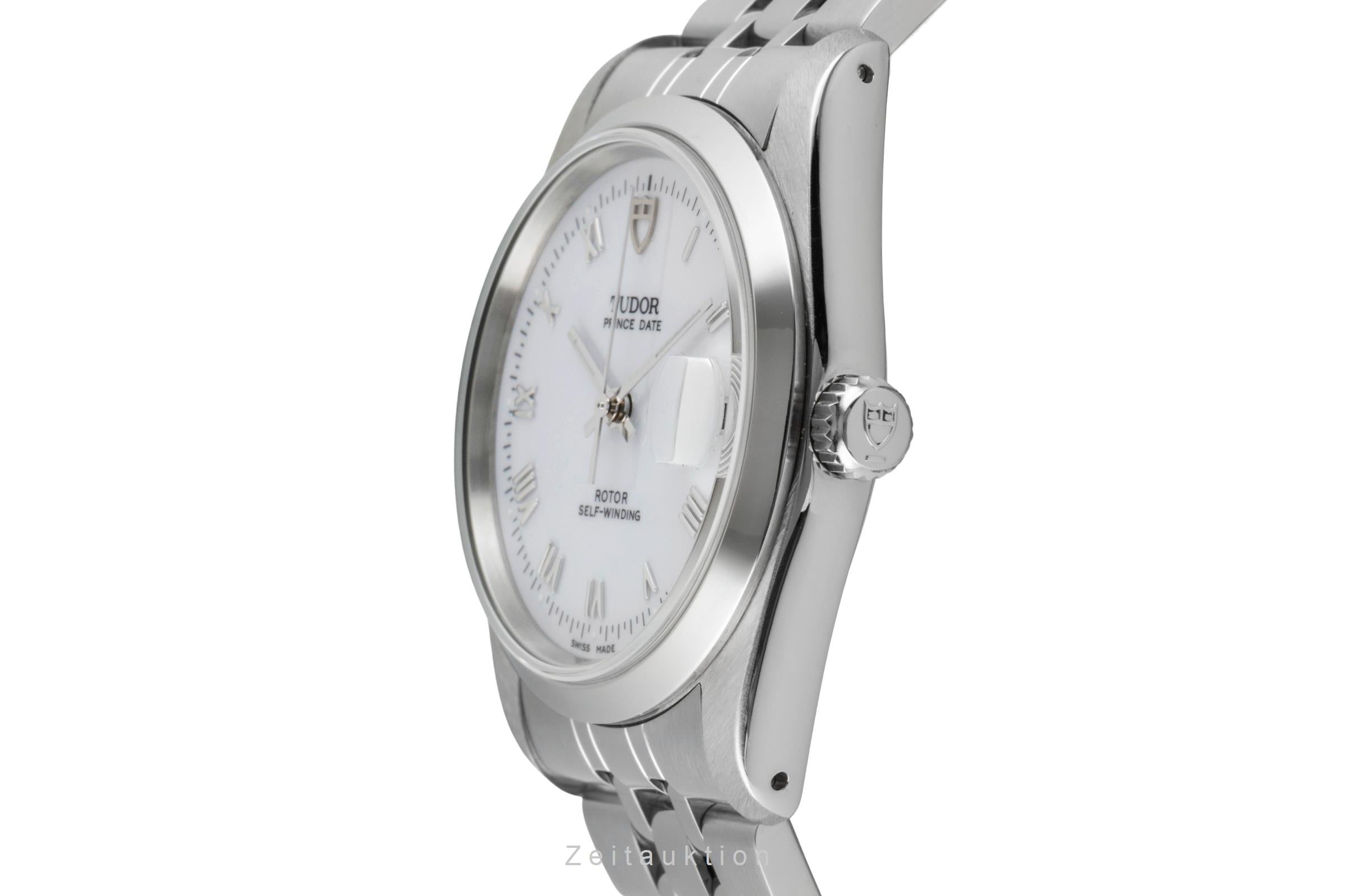 Tudor Prince Date acciaio automatismo orologio da uomo 74000N  [2602304]