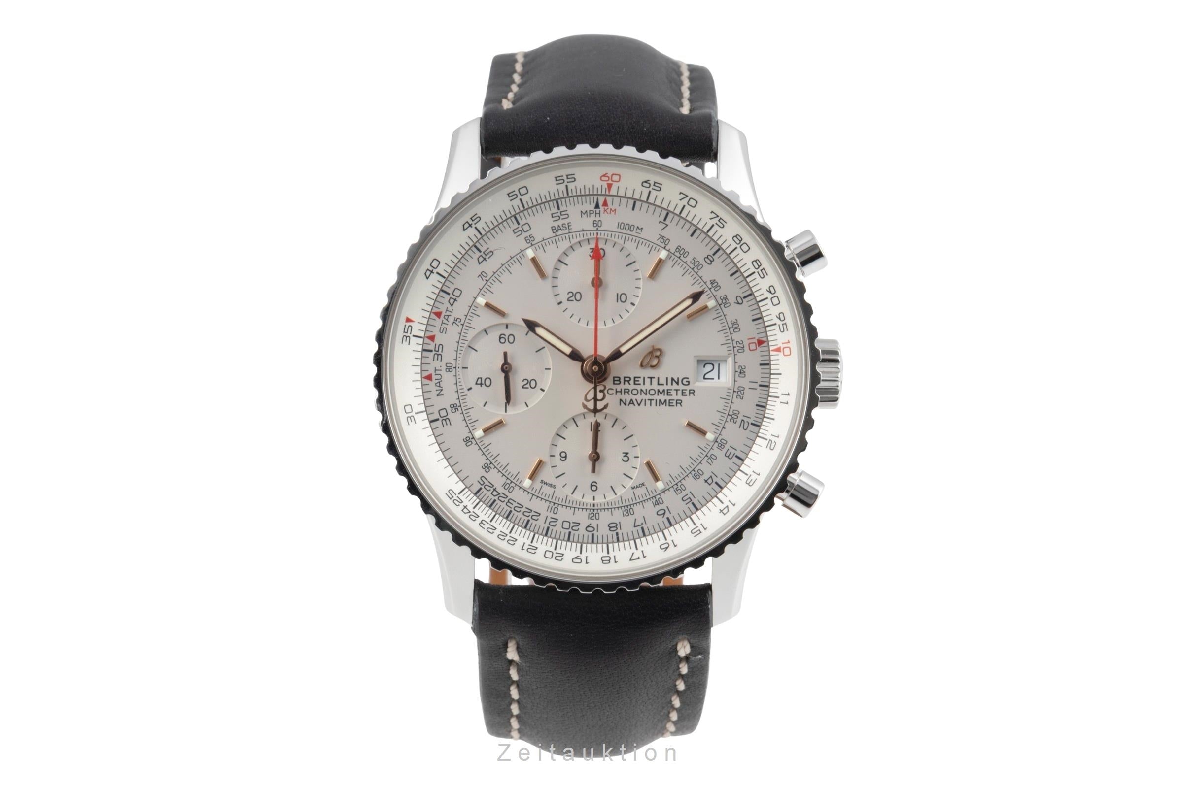 Breitling Navitimer chronograph steel automatic Kal. B13 Ref