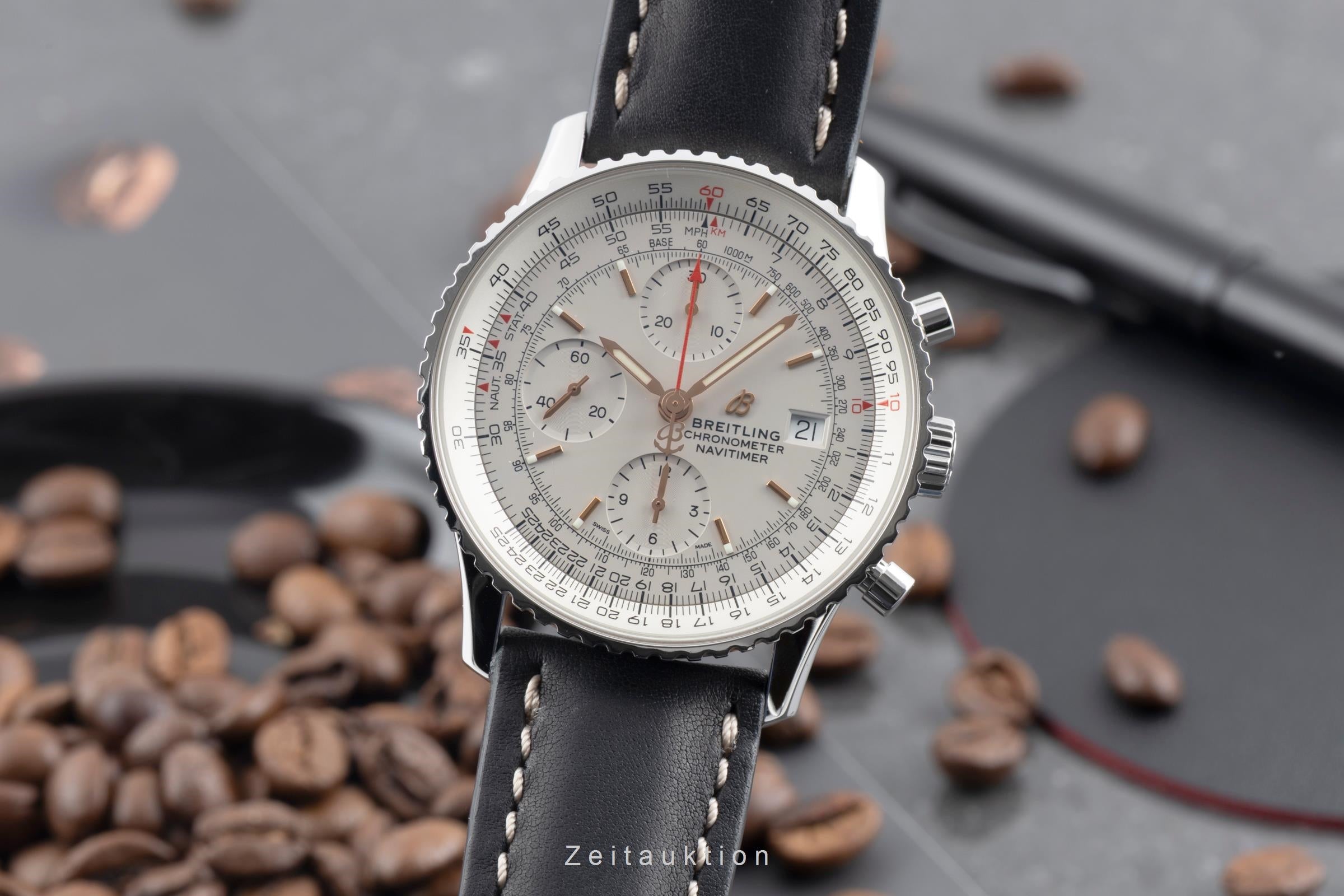 Breitling Navitimer chronographe acier automatique montre pour hommes A13324121G1X4  [2602305]
