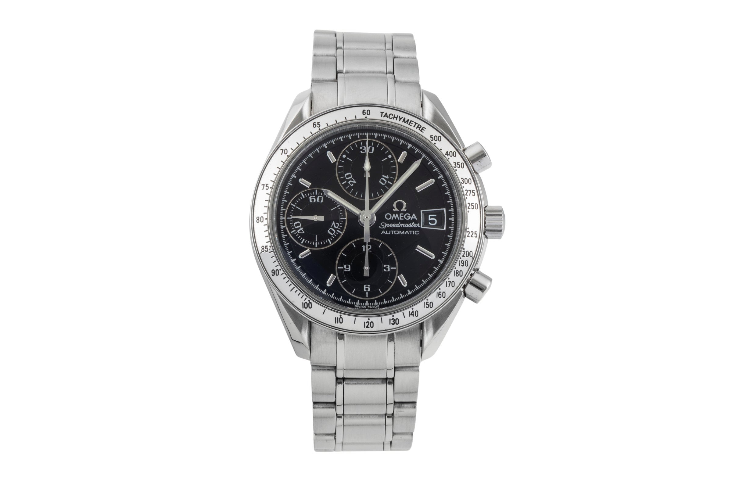 Omega Speedmaster Date chronograph steel automatic men's watch 3513.50.00  [2602308]