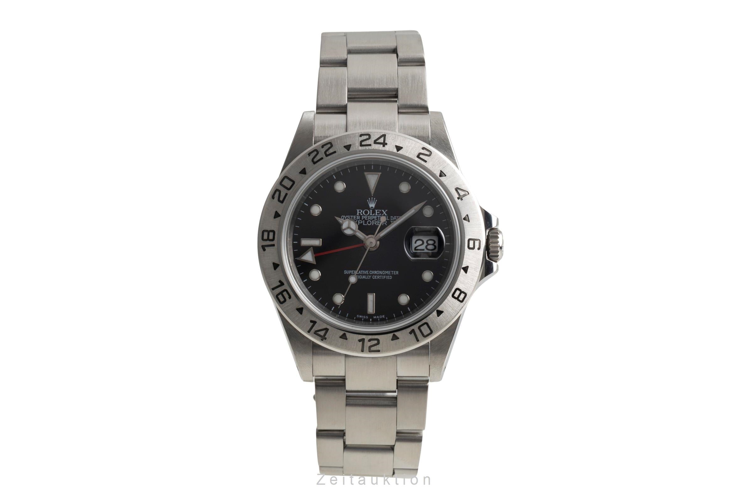 Rolex Explorer II Black Dial Edelstahl Automatik Ref. 16570 Papiere 2001 LC 110 [2602310]