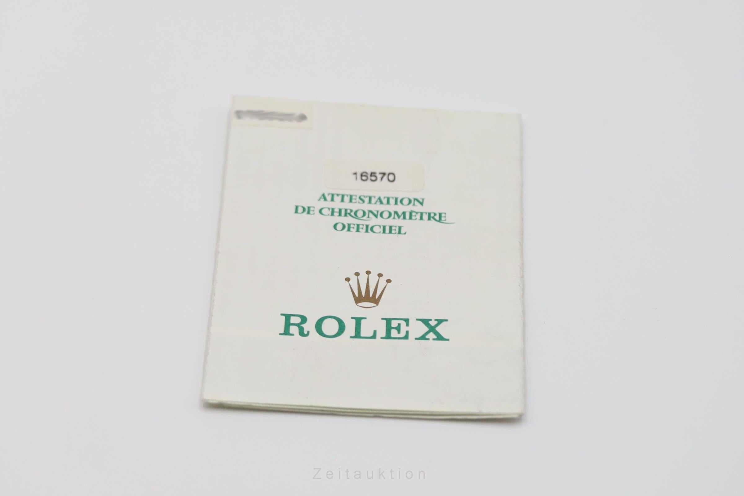 Rolex Explorer II Black Dial Edelstahl Automatik Ref. 16570 Papiere 2001 LC 110 [2602310]