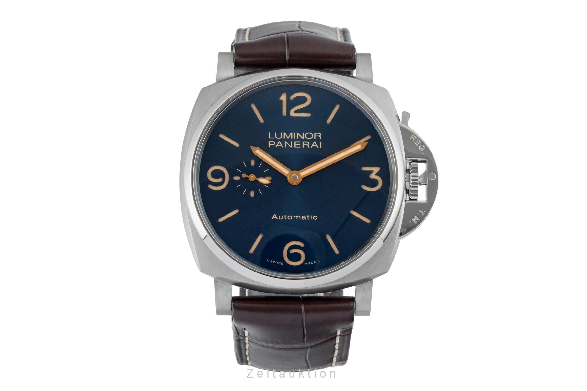 Panerai Luminor Due Titan Automatik Herrenuhr Ref. PAM00729 Papiere [2602311]