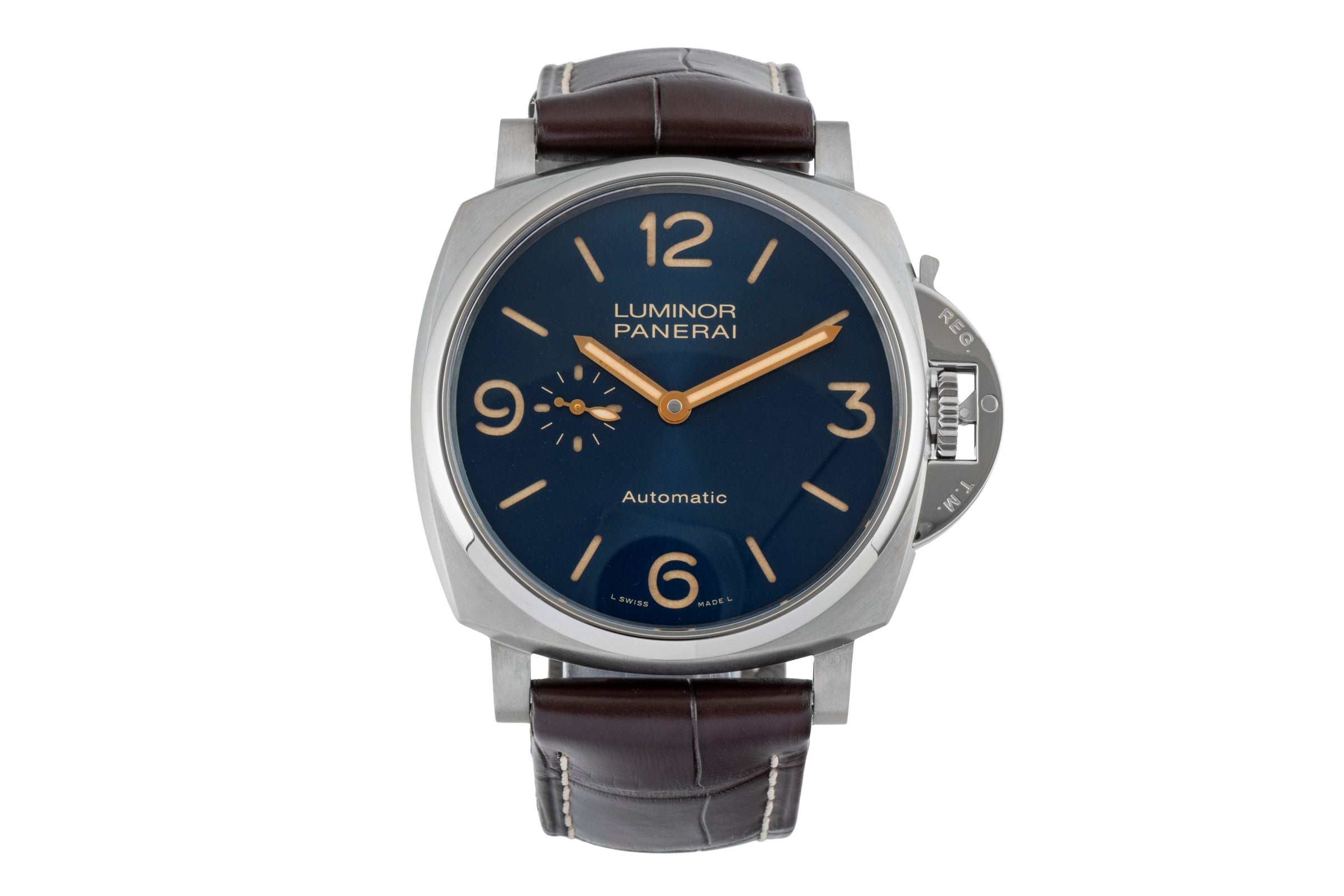 Panerai Luminor  titane  automatique montre pour hommes PAM00729  [2602311]