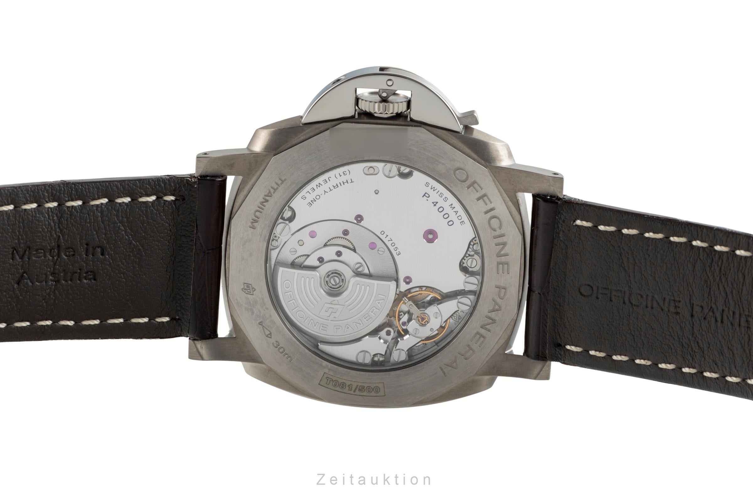 Panerai Luminor Due Titan Automatik Herrenuhr Ref. PAM00729 Papiere [2602311]
