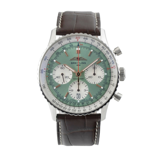 Breitling Navitimer 01 chronograph steel automatic men's watch AB0139211L1P1 LP: 9500EUR  [2602312]
