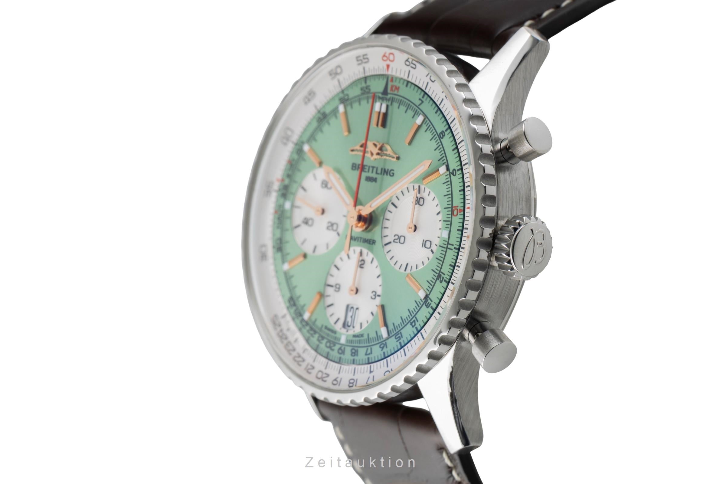 Breitling Navitimer 01 chronograph steel automatic men's watch AB0139211L1P1 LP: 9500EUR  [2602312]