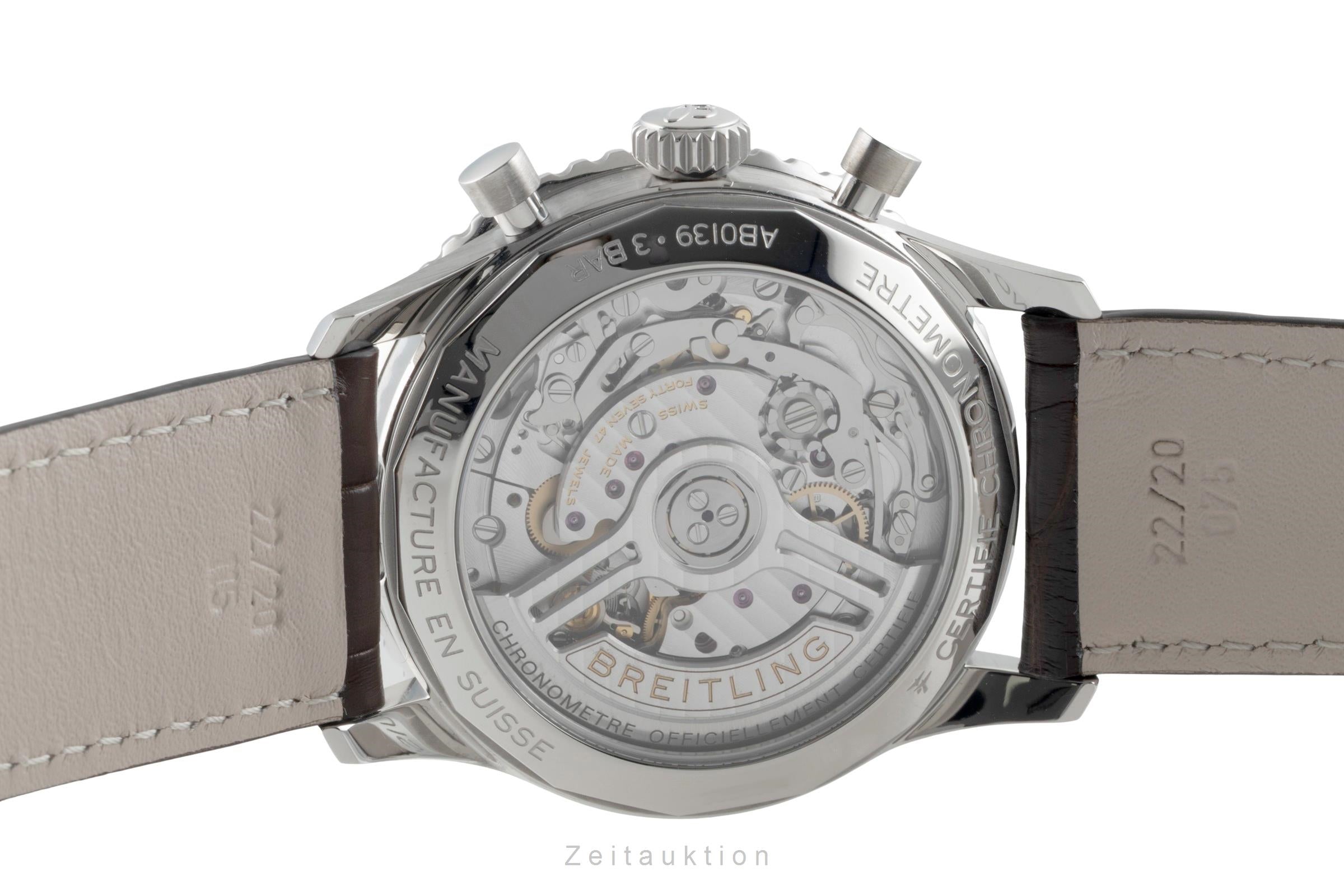 Breitling Navitimer 01 chronograph steel automatic men's watch AB0139211L1P1 LP: 9500EUR  [2602312]