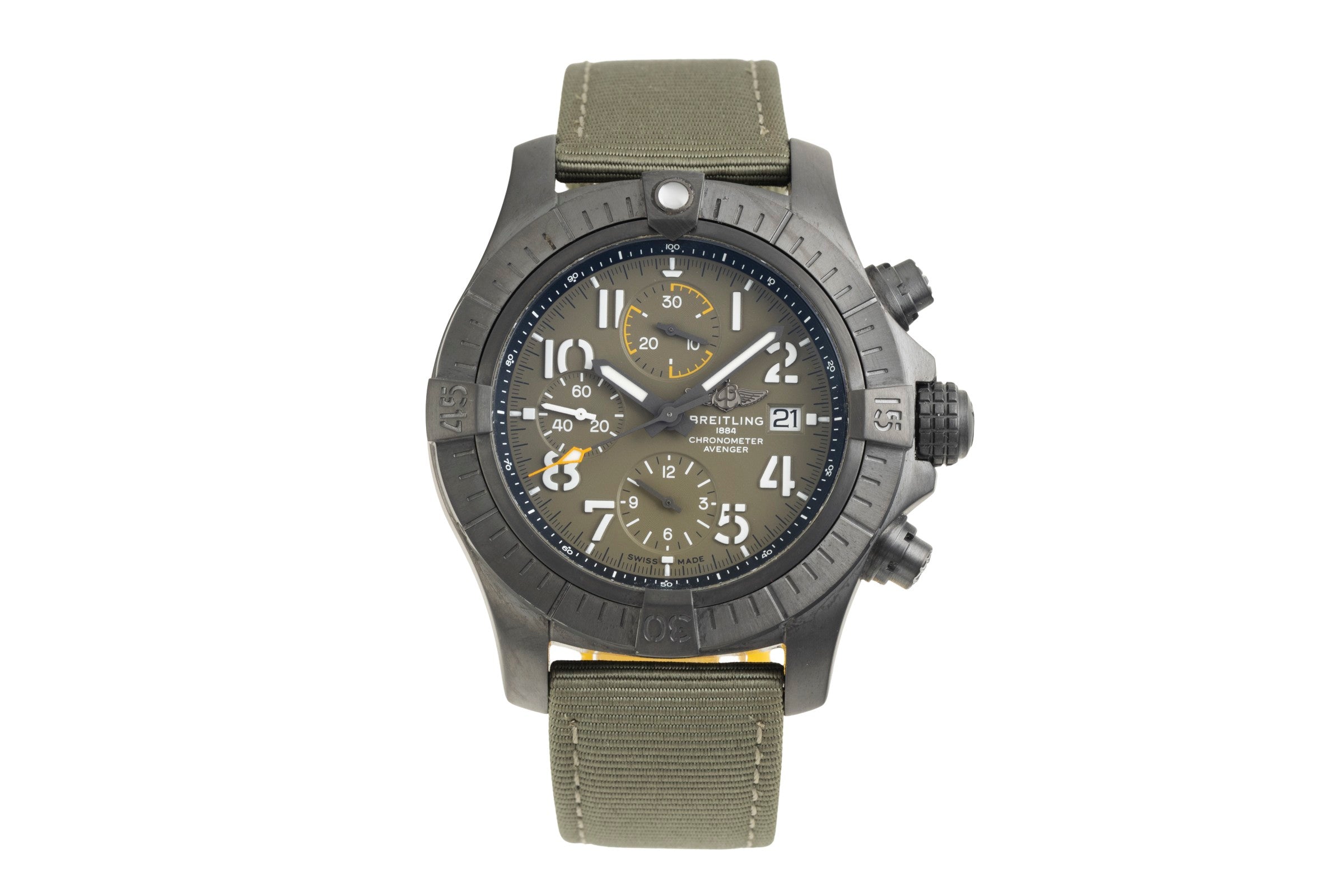 Breitling Avenger chronograph titanium automatic men's watch V13317101L1X1  [2602313]