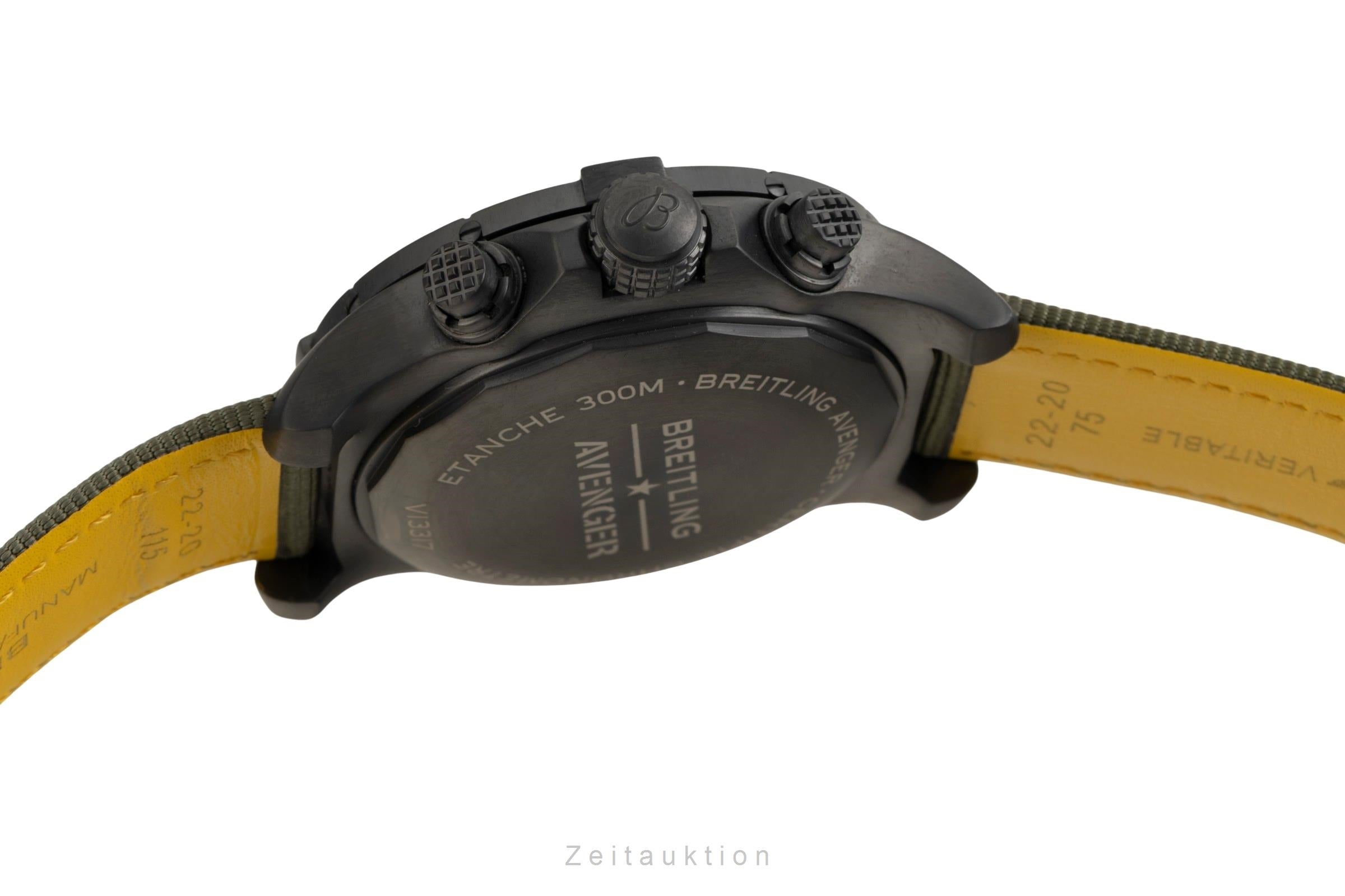 Breitling Avenger Night Mission Chronograph Titan Ref V13317101L1X1 NP: 6550,- € [2602313]