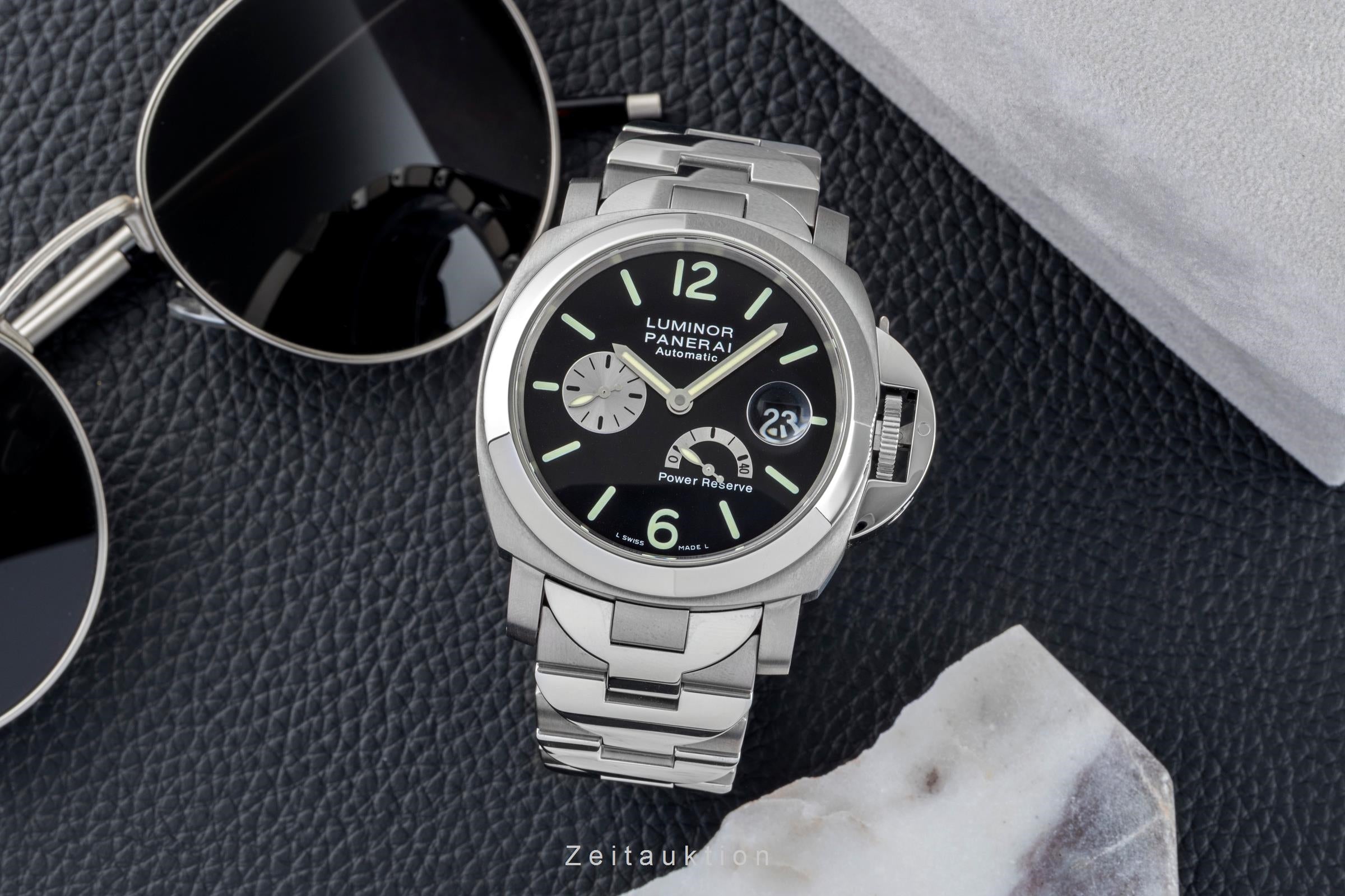 Panerai Luminor  acero / titanio automático reloj para caballeros PAM00171  [2602314]