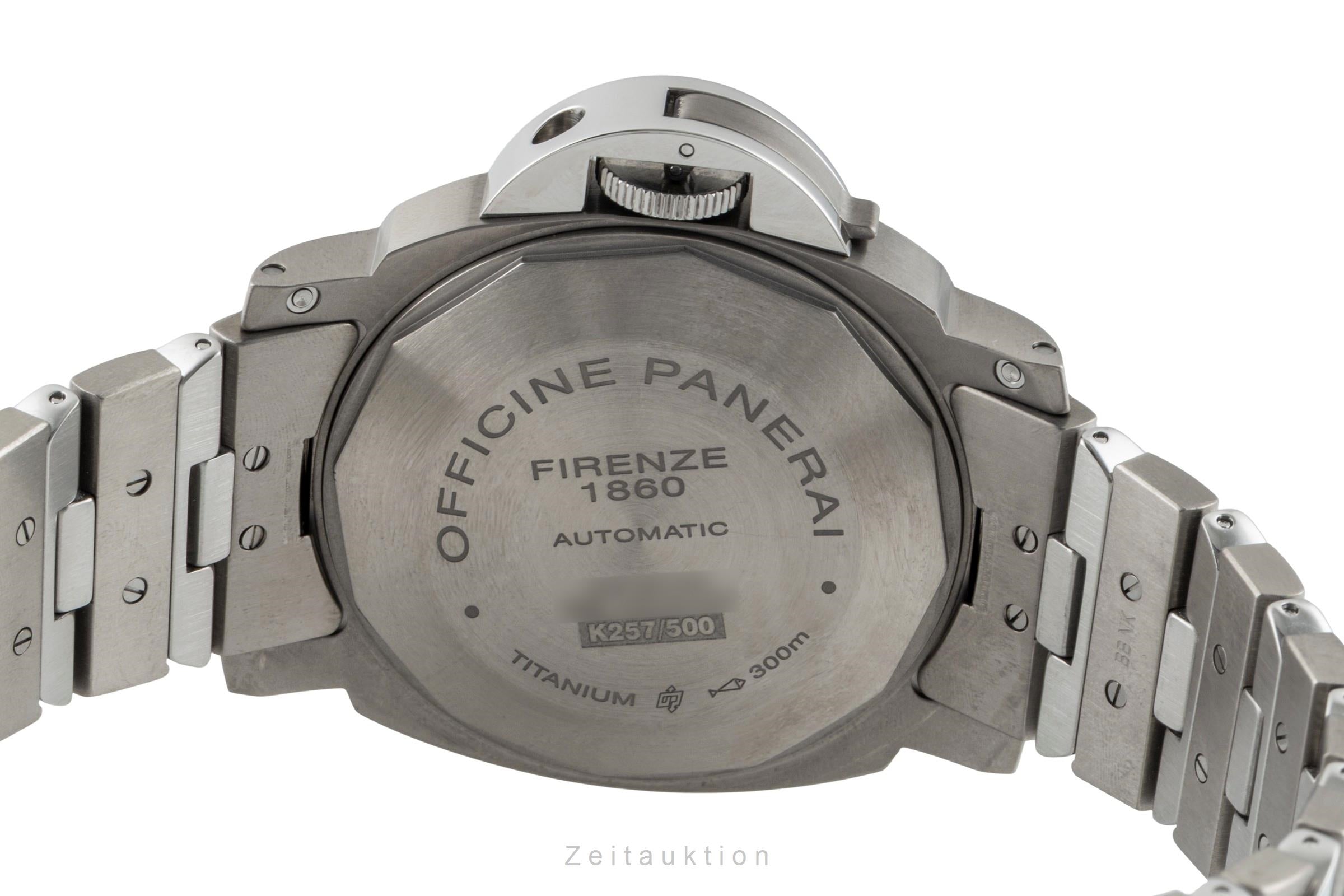 Panerai Luminor  acero / titanio automático reloj para caballeros PAM00171  [2602314]