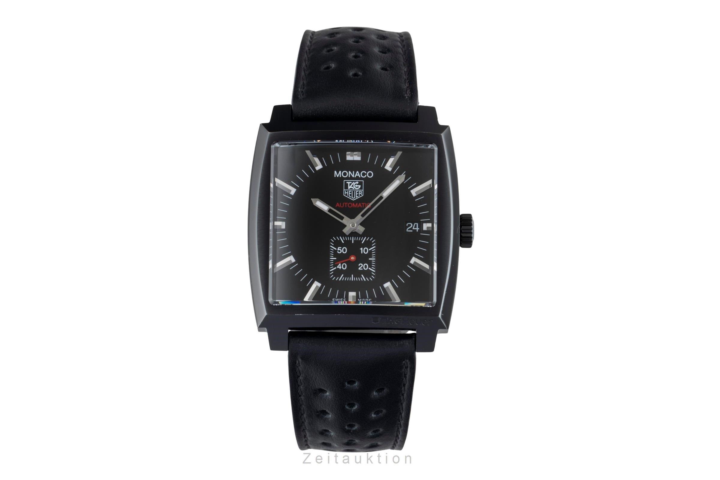 Tag Heuer Monaco acier automatique montre pour hommes WW2119.FC6338  [2602317]