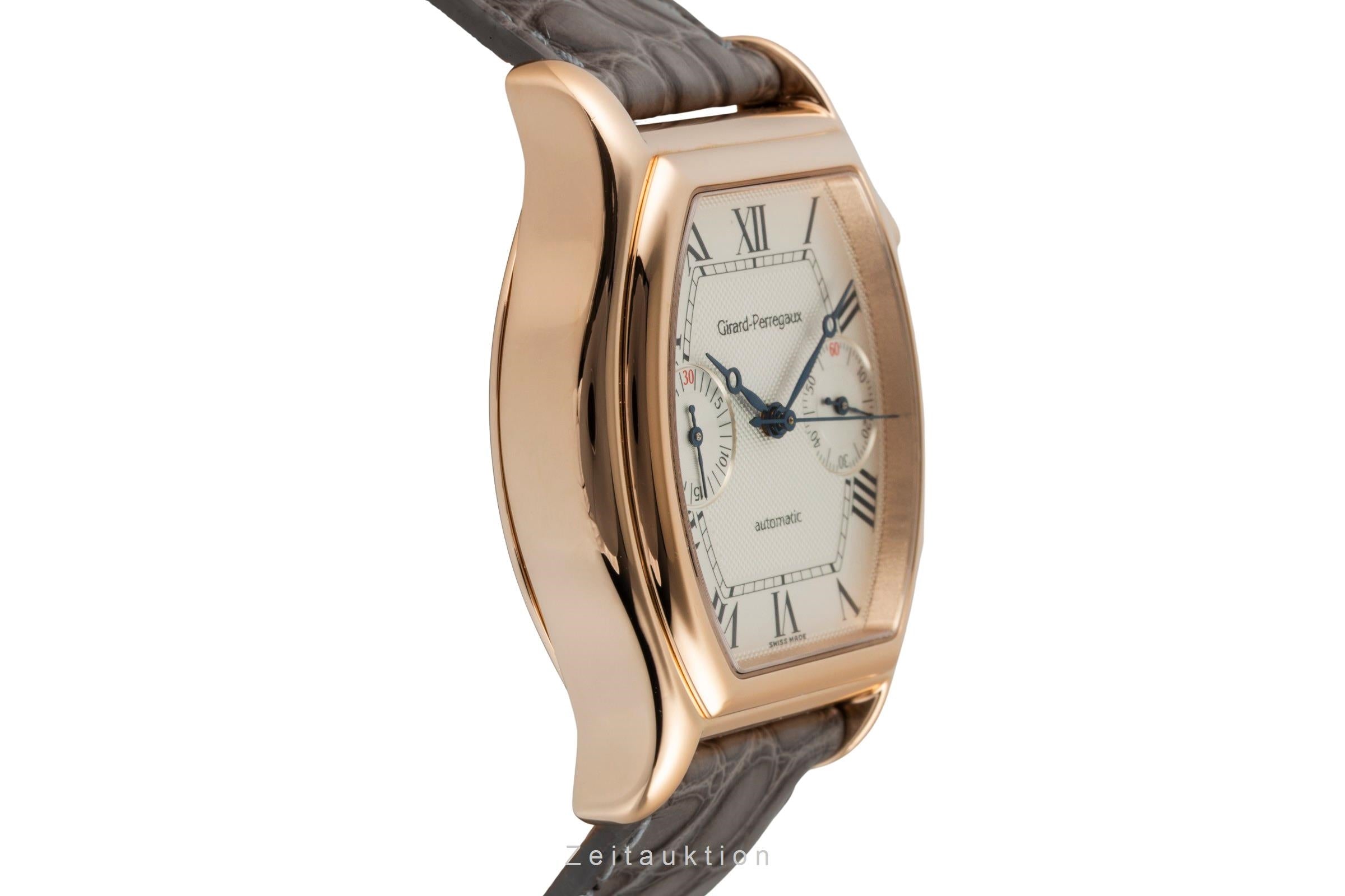 Girard Perregaux Richeville cronografo oro rosso 18 ct automatismo orologio da uomo 2750  [2602319]
