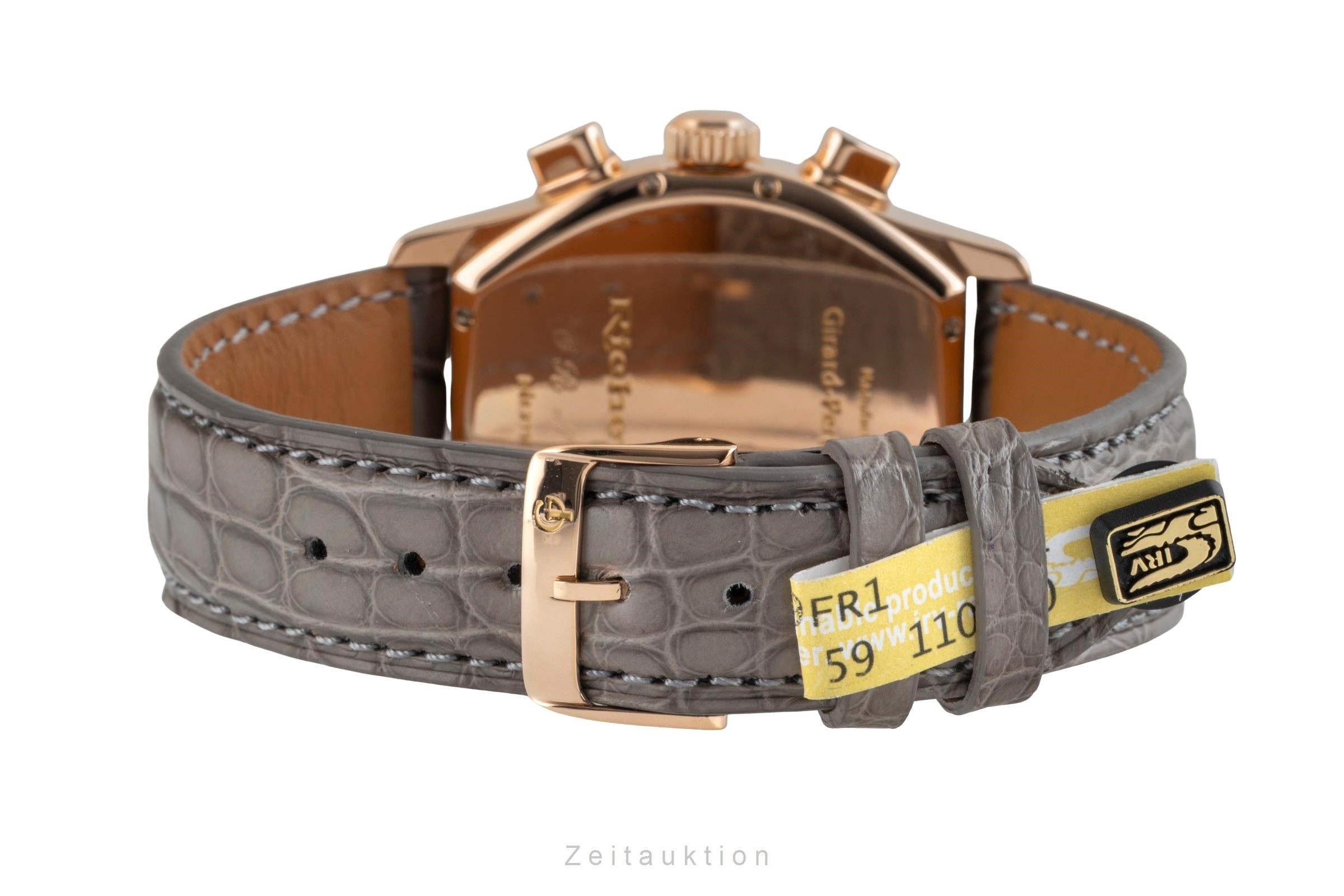 Girard Perregaux Richeville cronografo oro rosso 18 ct automatismo orologio da uomo 2750  [2602319]