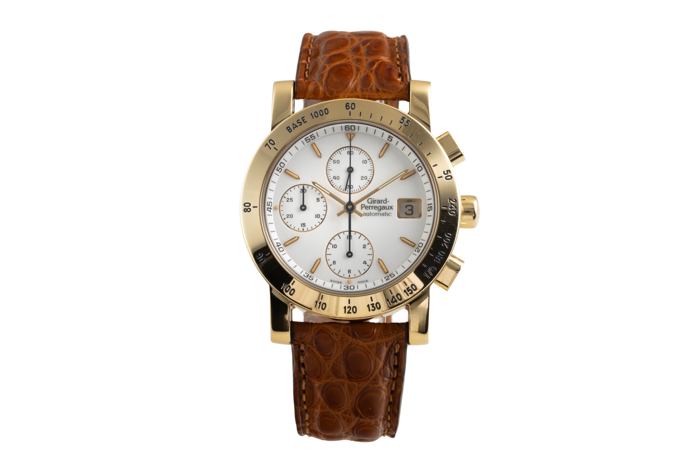 Girard Perregaux 7000 chronograph 18 ct gold automatic men's watch 7050  [2602320]