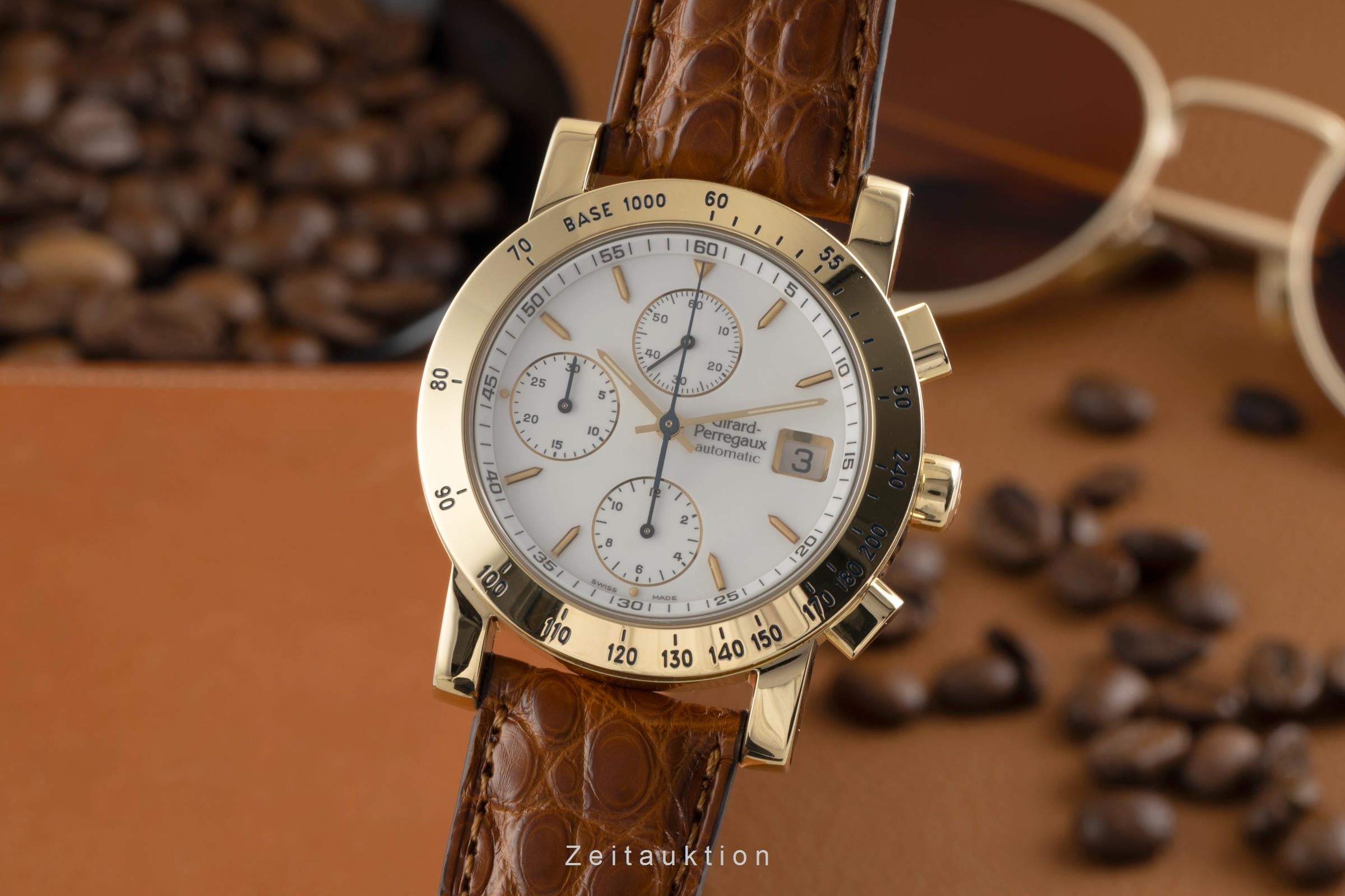 Girard Perregaux 7000 chronograph 18 ct gold automatic men's watch 7050  [2602320]