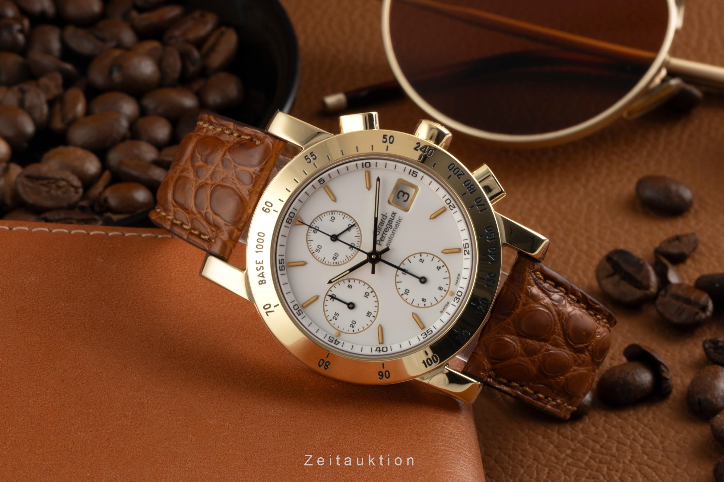 Girard Perregaux 7000 Chronograph 18k Gold Automatik Herrenuhr Ref. 7050  [2602320]