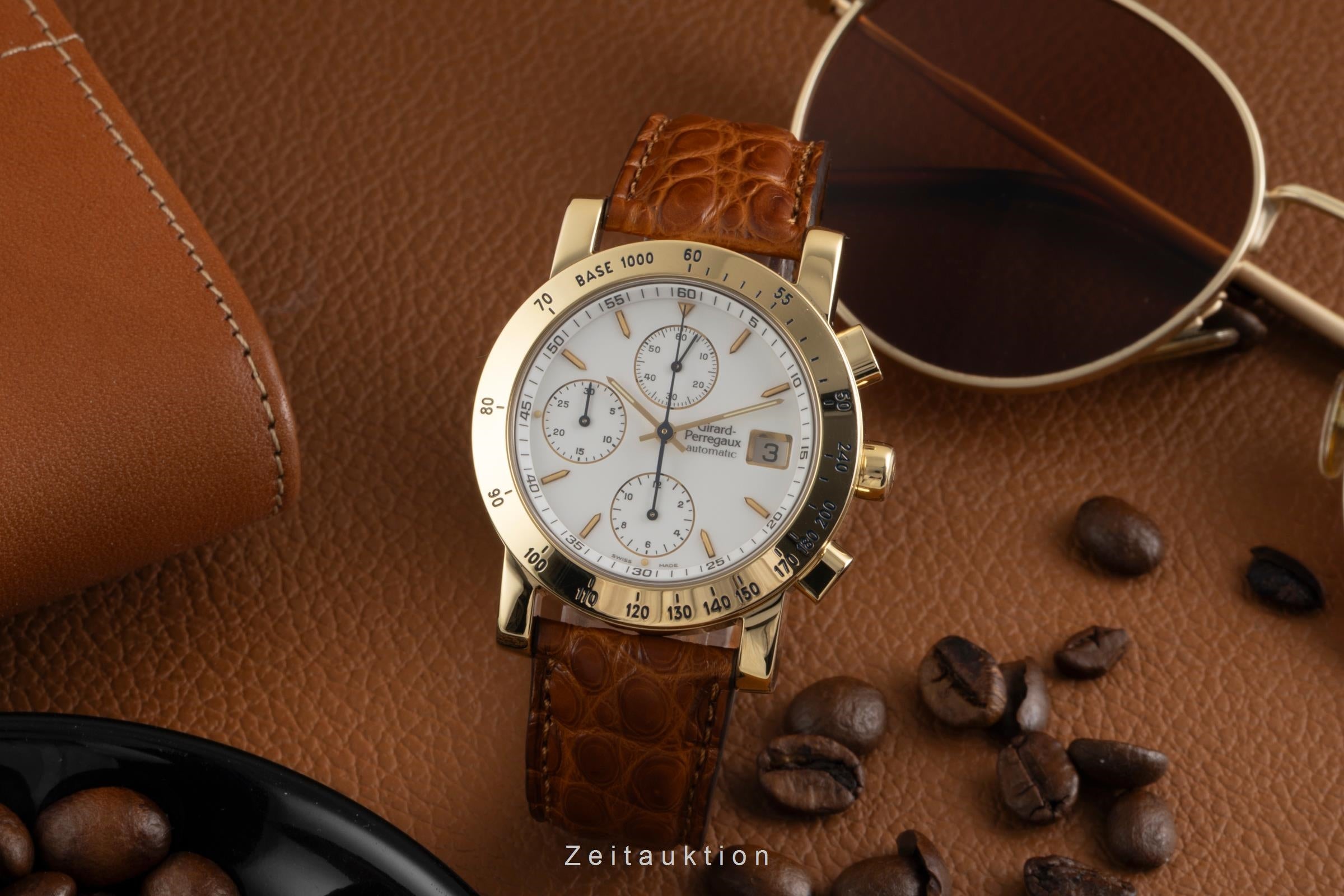 Girard Perregaux 7000 Chronograph 18k Gold Automatik Herrenuhr Ref. 7050  [2602320]