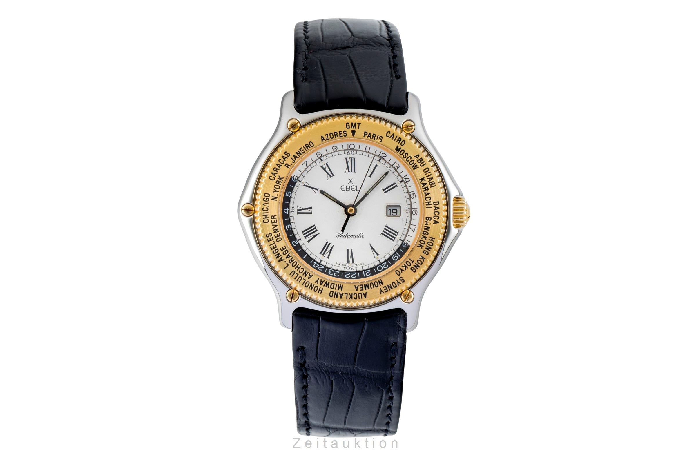 Ebel Voyager steel / gold automatic men's watch 1124913  [2602321]