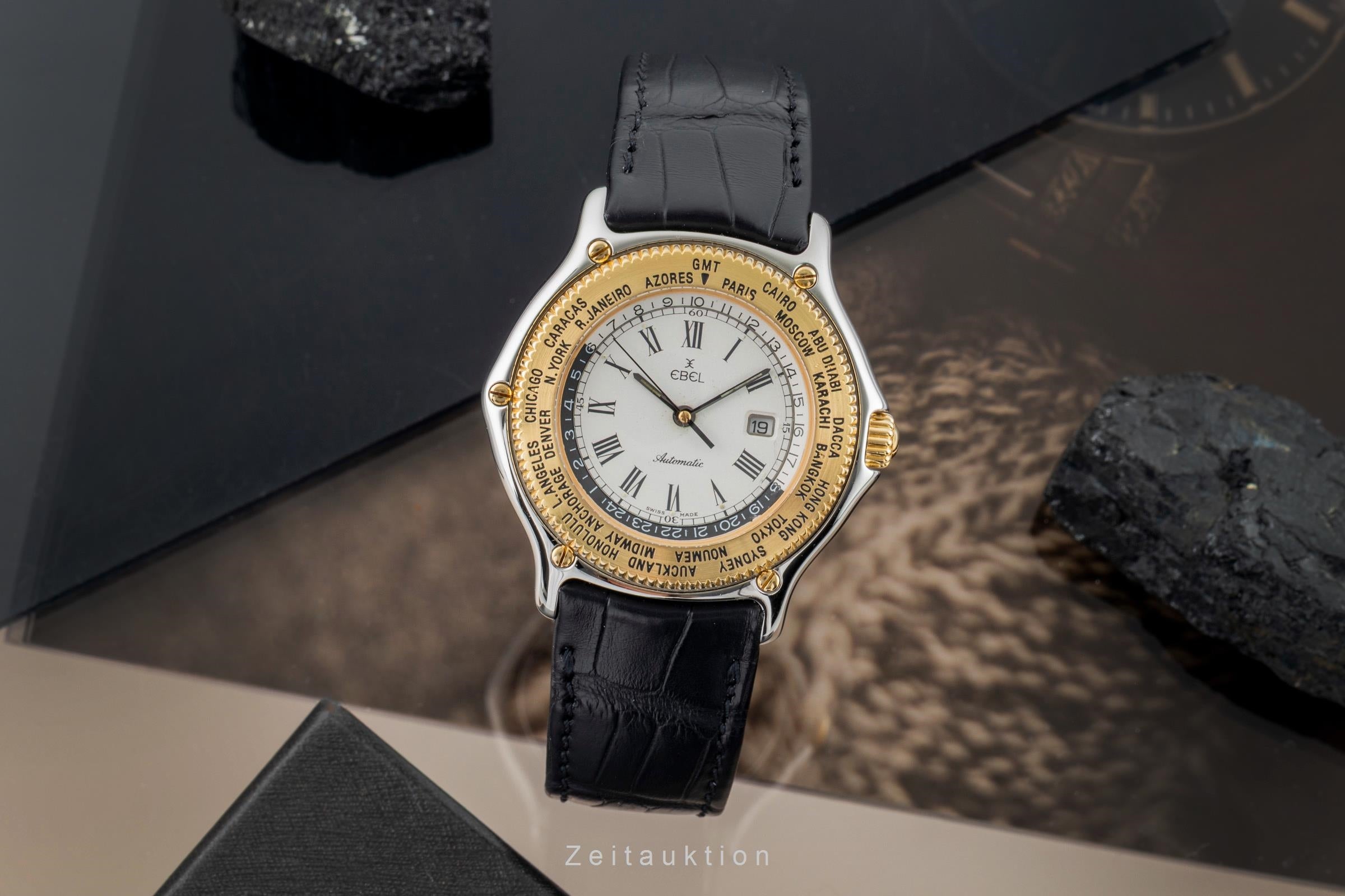 Ebel Voyager steel / gold automatic men's watch 1124913  [2602321]