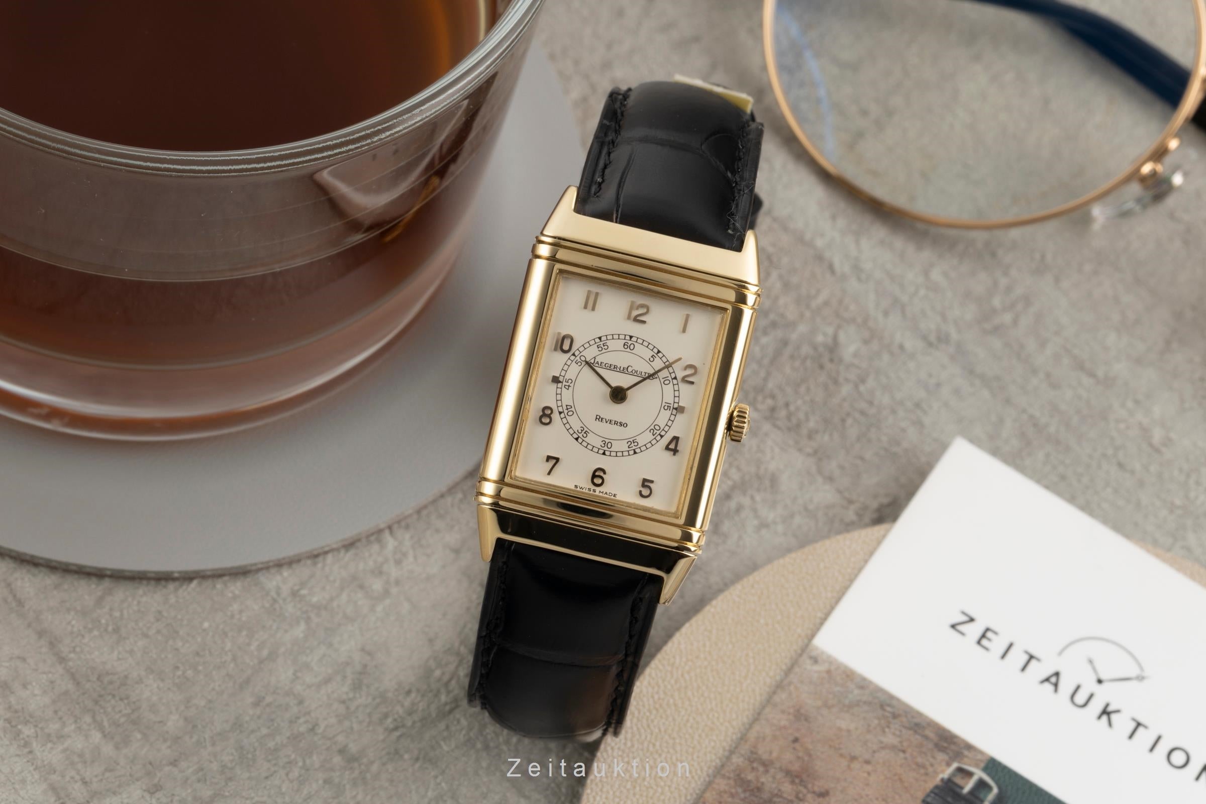 Jaeger LeCoultre Reverso or 18 ct à remontage manuel montre pour femmes 6184.21 Vintage  [2602323]