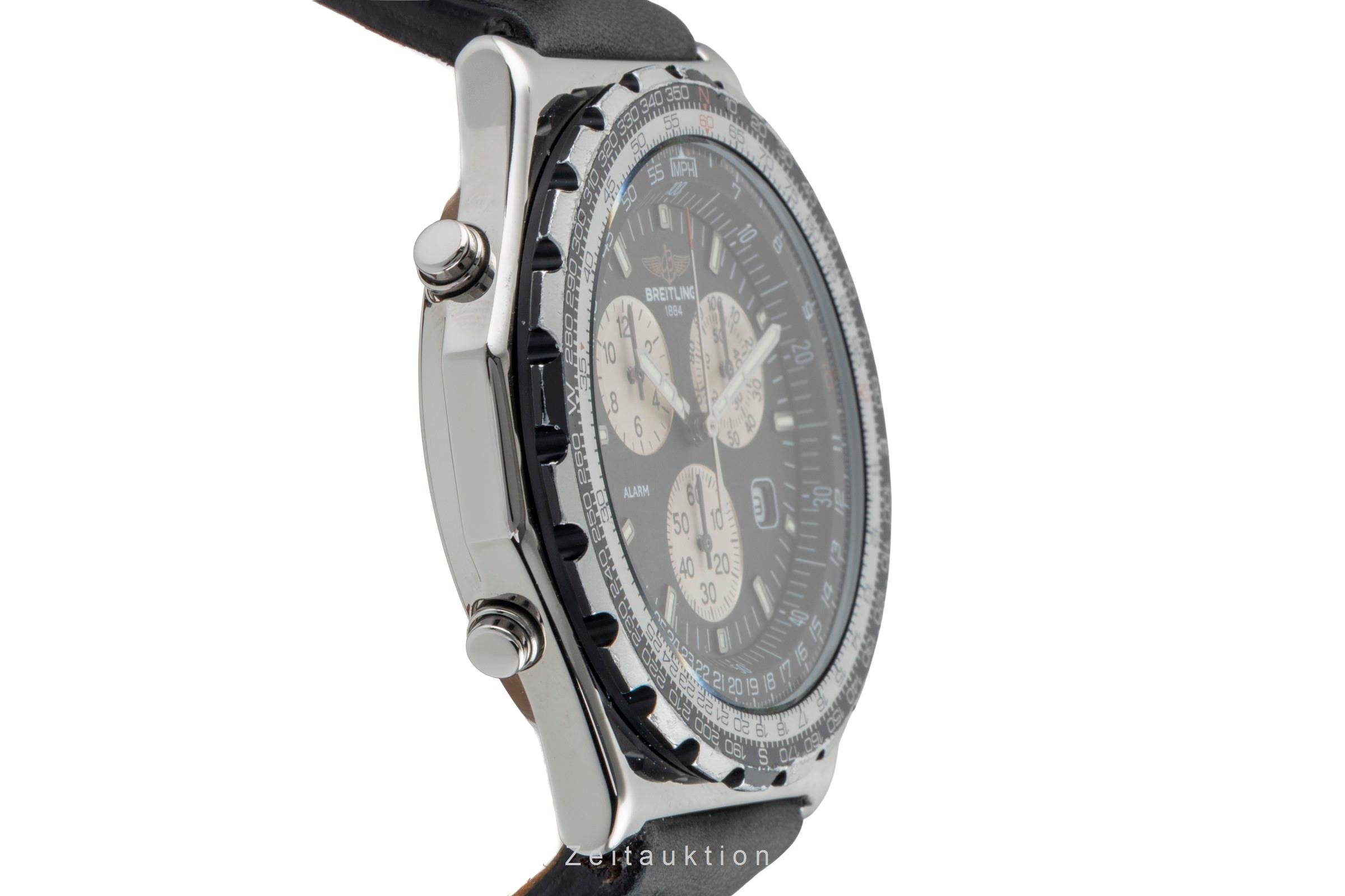 Breitling Jupiter Pilot Navitimer Edelstahl Quarz Herren Ref. 80975 Papiere 1997 [2602324]