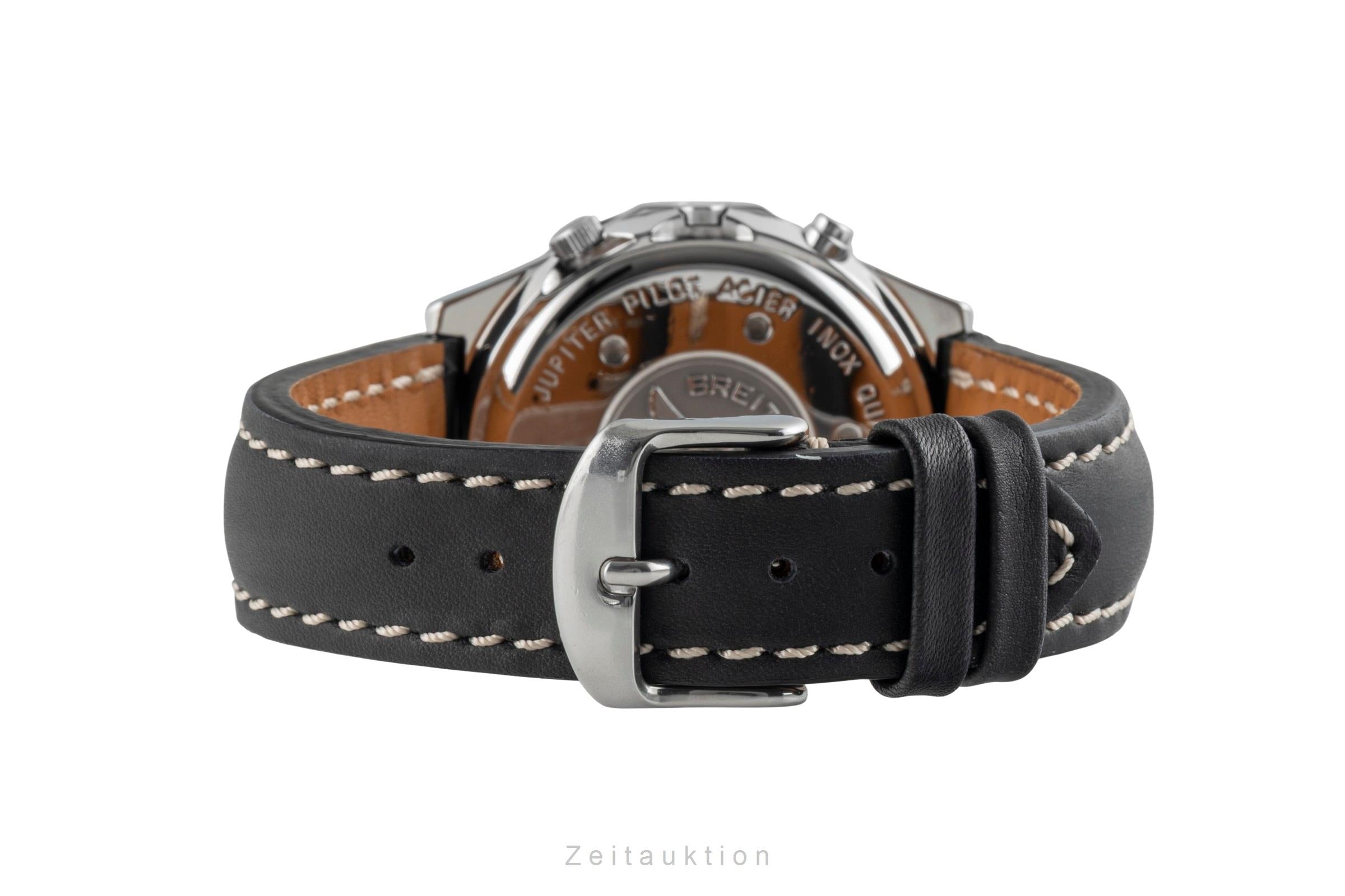 Breitling Jupiter Pilot Navitimer Edelstahl Quarz Herren Ref. 80975 Papiere 1997 [2602324]