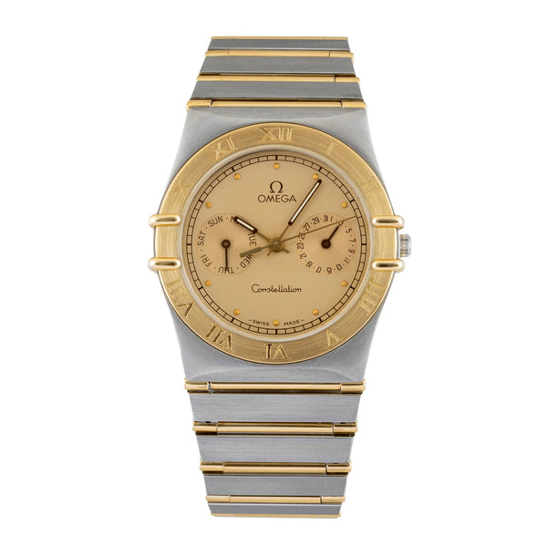 Omega Constellation Stahl Quarz Herrenuhr Ref. 396.1070 396.1080 Vintage  [2602325]