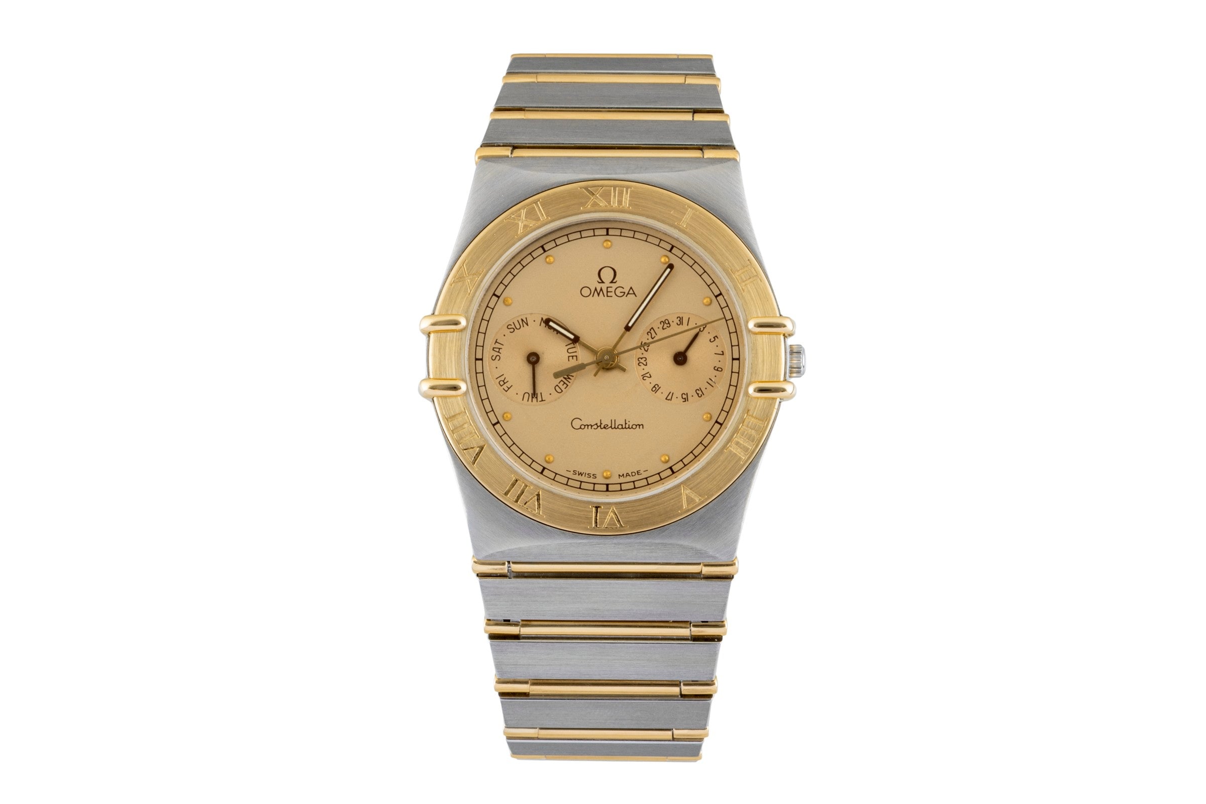 Omega Constellation Stahl Quarz Herrenuhr Ref. 396.1070 396.1080 Vintage  [2602325]